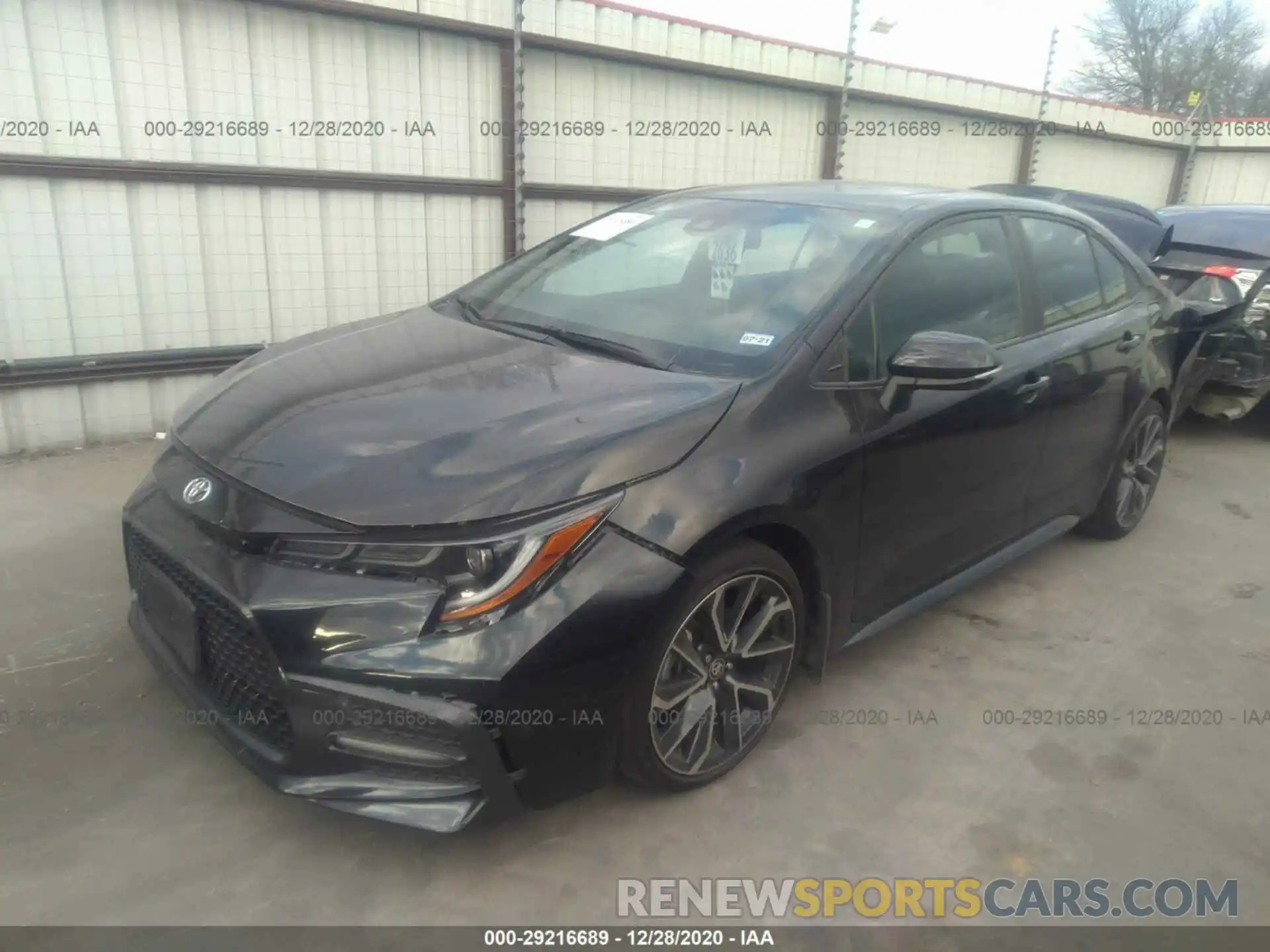 2 Photograph of a damaged car 5YFP4RCE9LP010244 TOYOTA COROLLA 2020