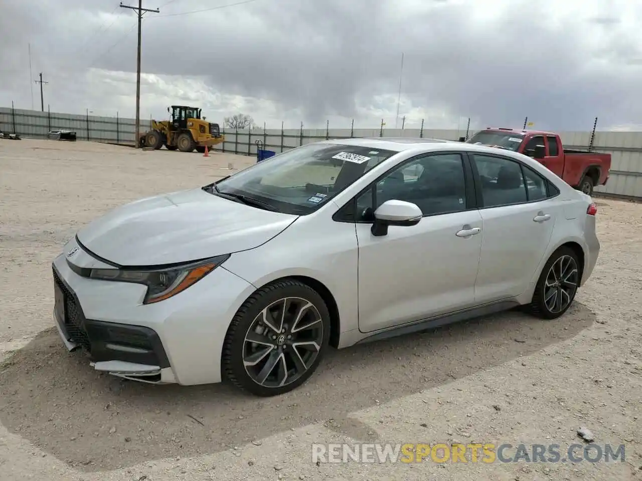 1 Photograph of a damaged car 5YFP4RCE9LP011863 TOYOTA COROLLA 2020