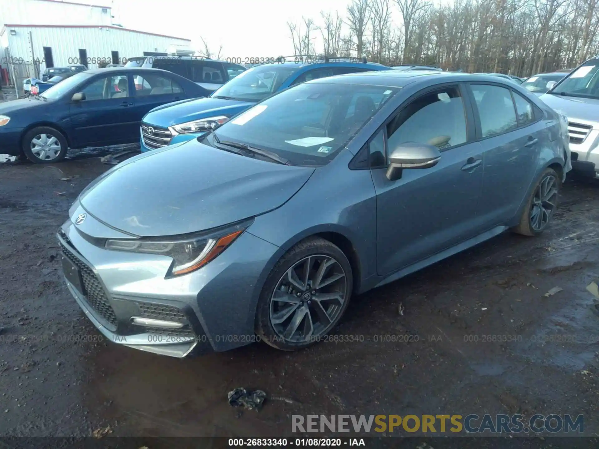 2 Photograph of a damaged car 5YFP4RCE9LP014102 TOYOTA COROLLA 2020