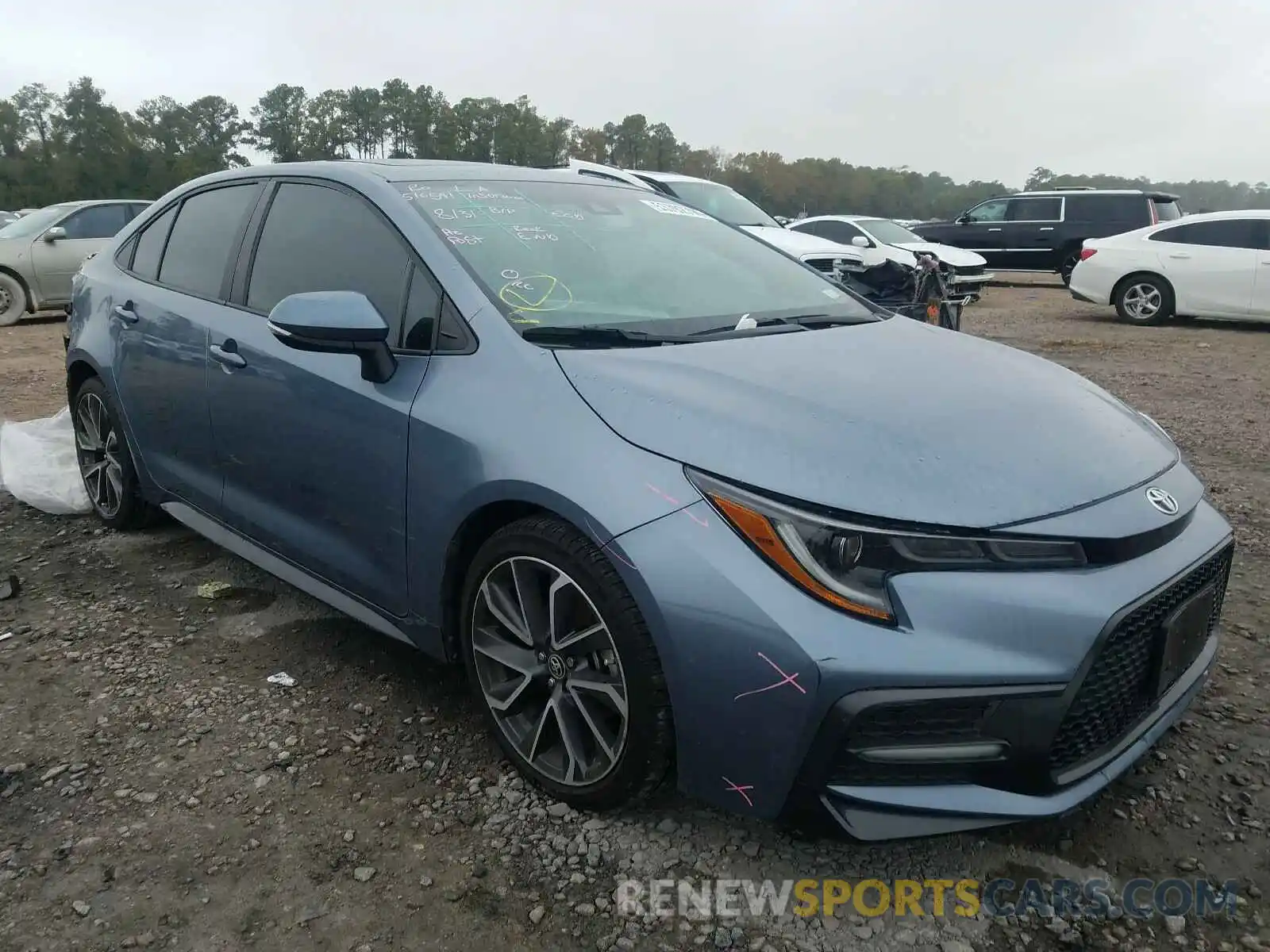 1 Photograph of a damaged car 5YFP4RCE9LP014326 TOYOTA COROLLA 2020