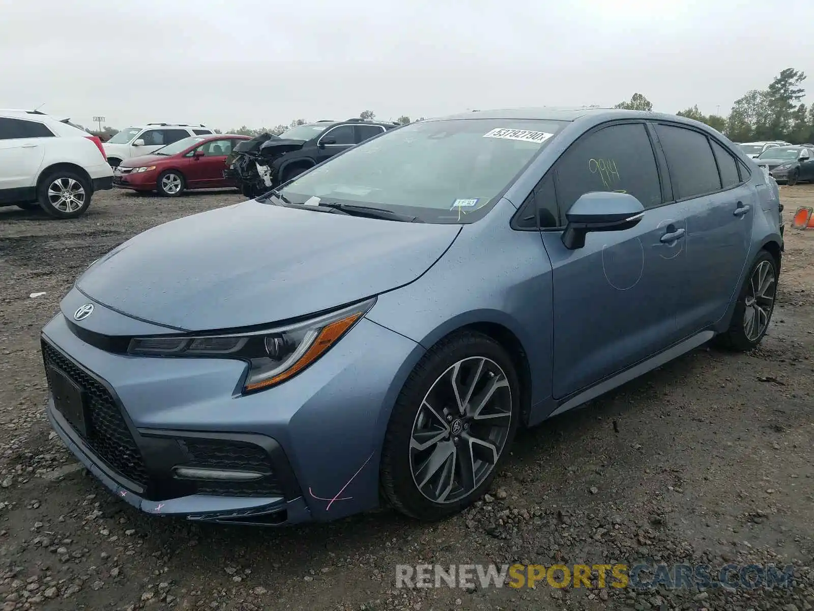 2 Photograph of a damaged car 5YFP4RCE9LP014326 TOYOTA COROLLA 2020