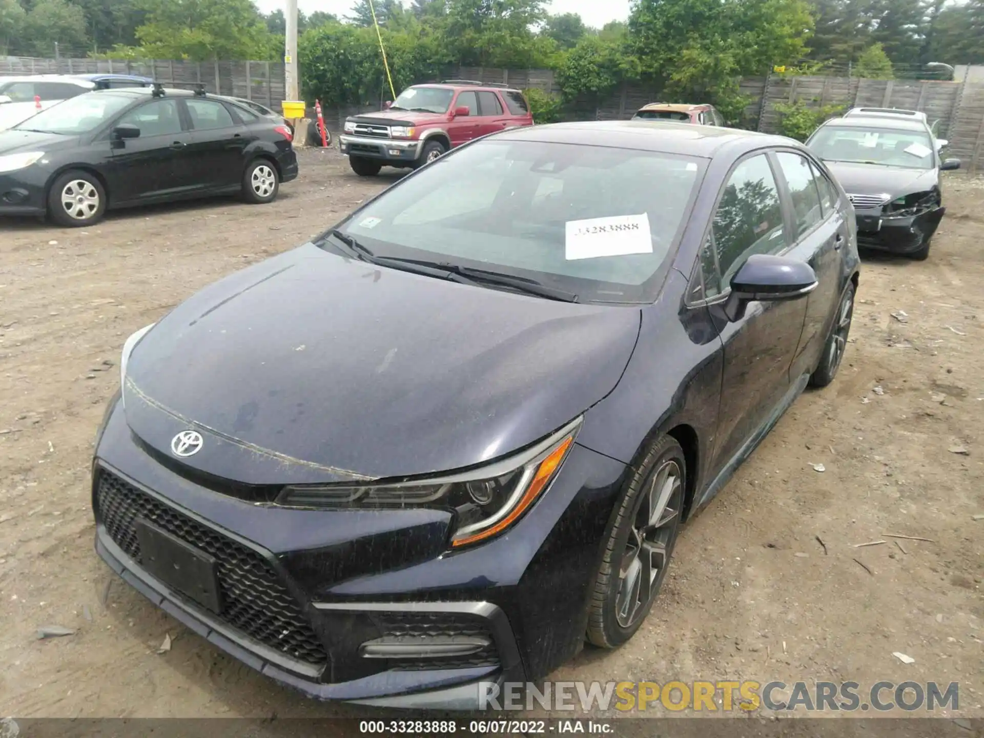 2 Photograph of a damaged car 5YFP4RCE9LP015105 TOYOTA COROLLA 2020