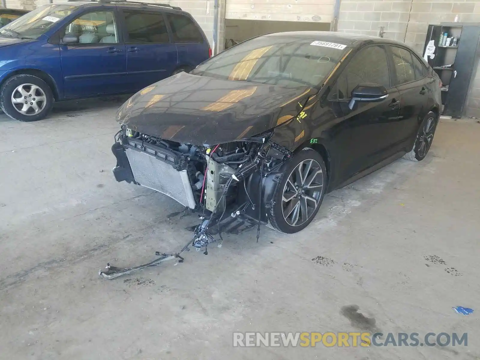 2 Photograph of a damaged car 5YFP4RCE9LP017565 TOYOTA COROLLA 2020