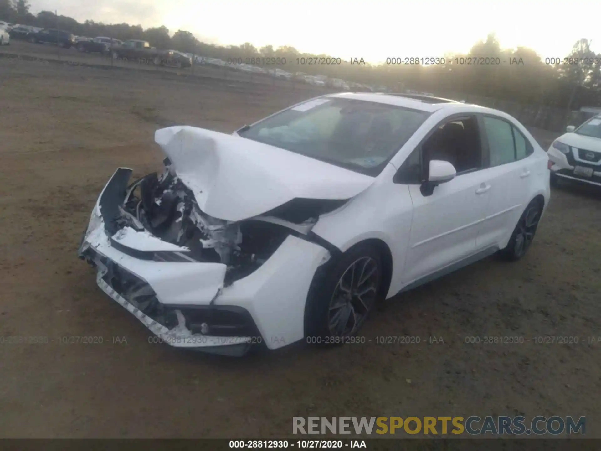 2 Photograph of a damaged car 5YFP4RCE9LP023897 TOYOTA COROLLA 2020