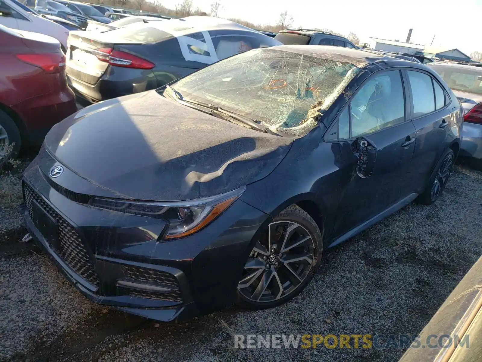 2 Photograph of a damaged car 5YFP4RCE9LP026413 TOYOTA COROLLA 2020