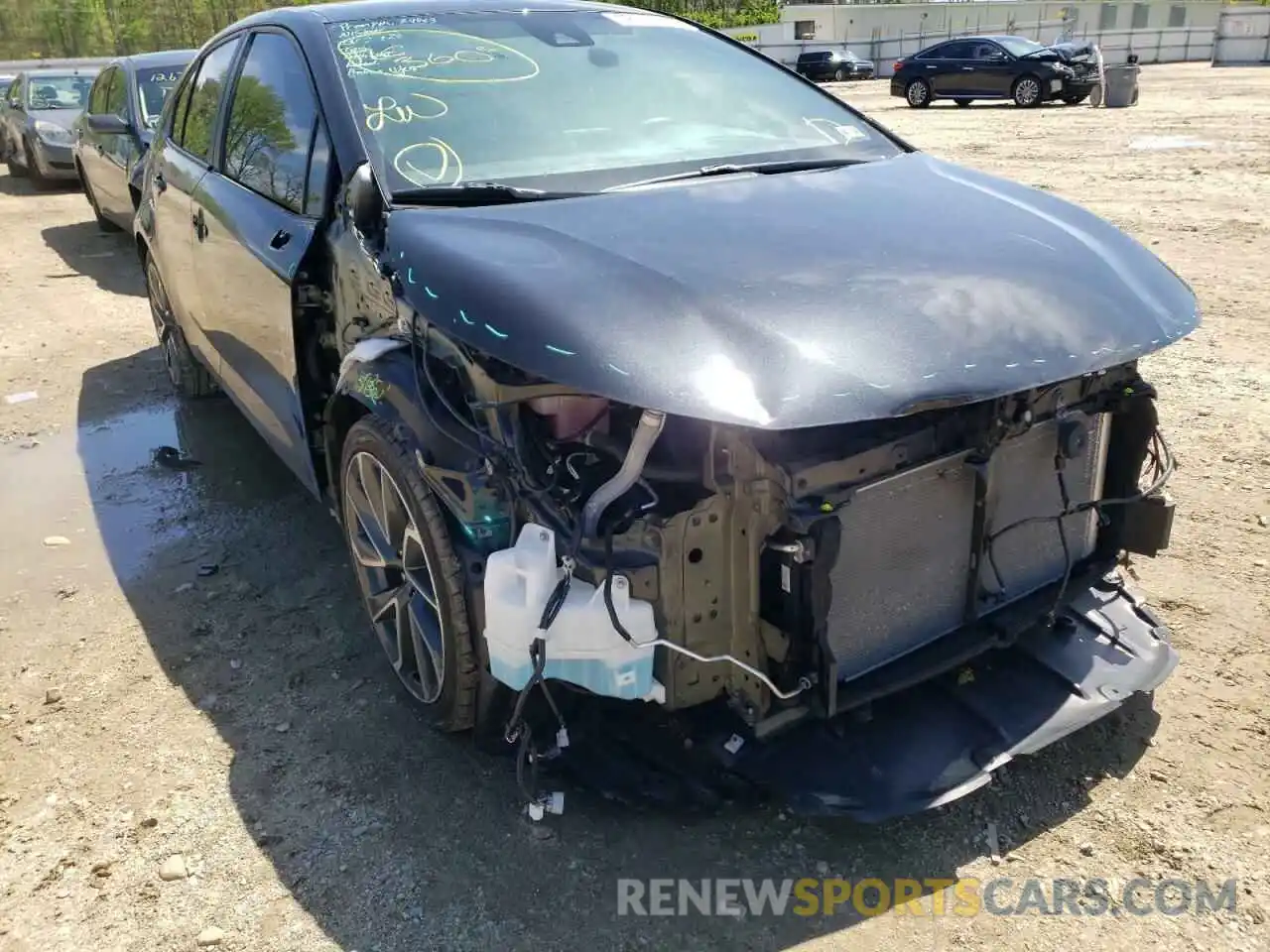 1 Photograph of a damaged car 5YFP4RCE9LP026895 TOYOTA COROLLA 2020