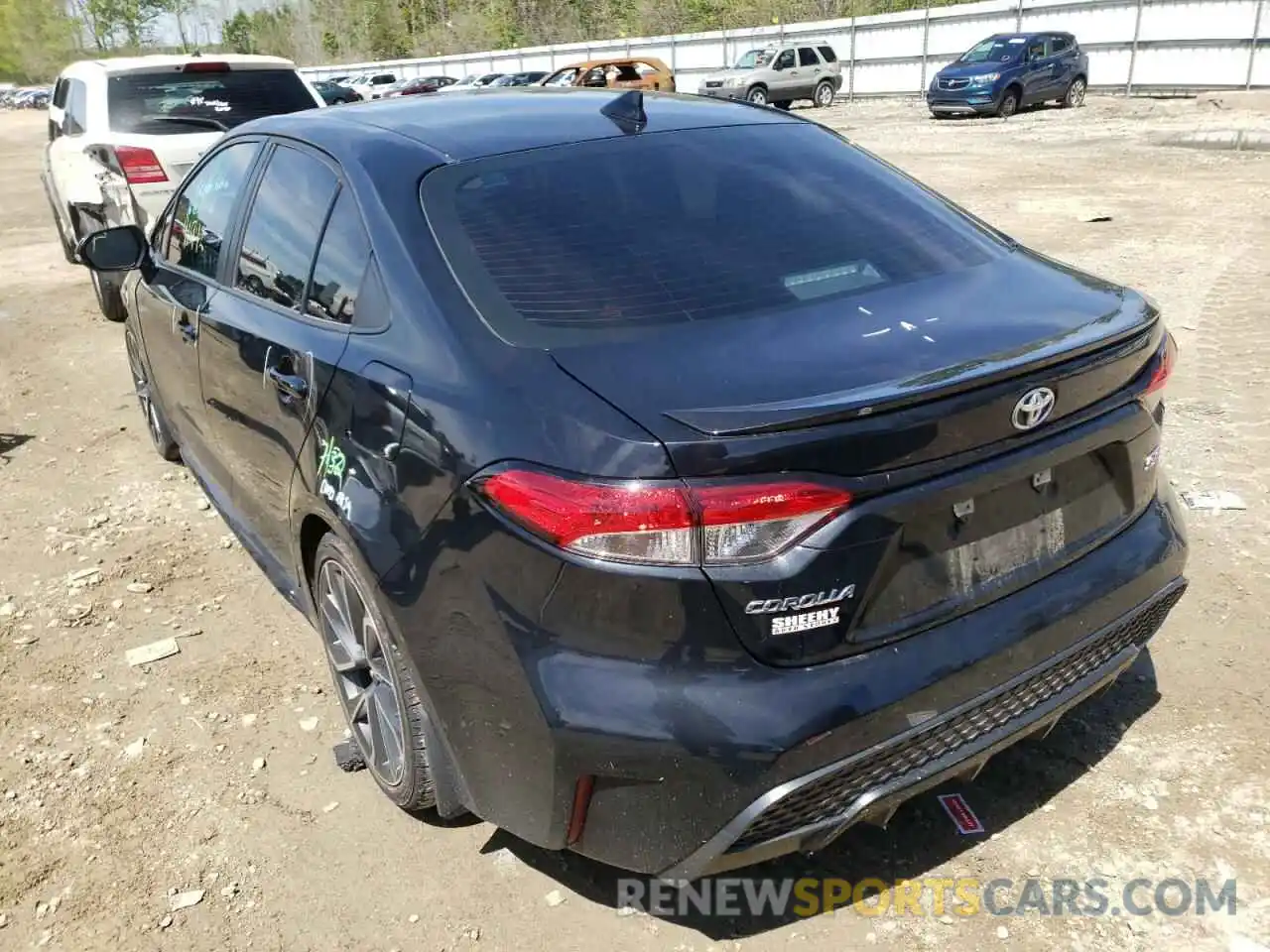 3 Photograph of a damaged car 5YFP4RCE9LP026895 TOYOTA COROLLA 2020