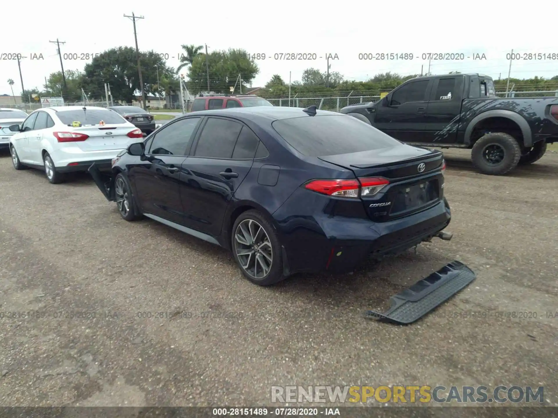 3 Photograph of a damaged car 5YFP4RCE9LP027531 TOYOTA COROLLA 2020