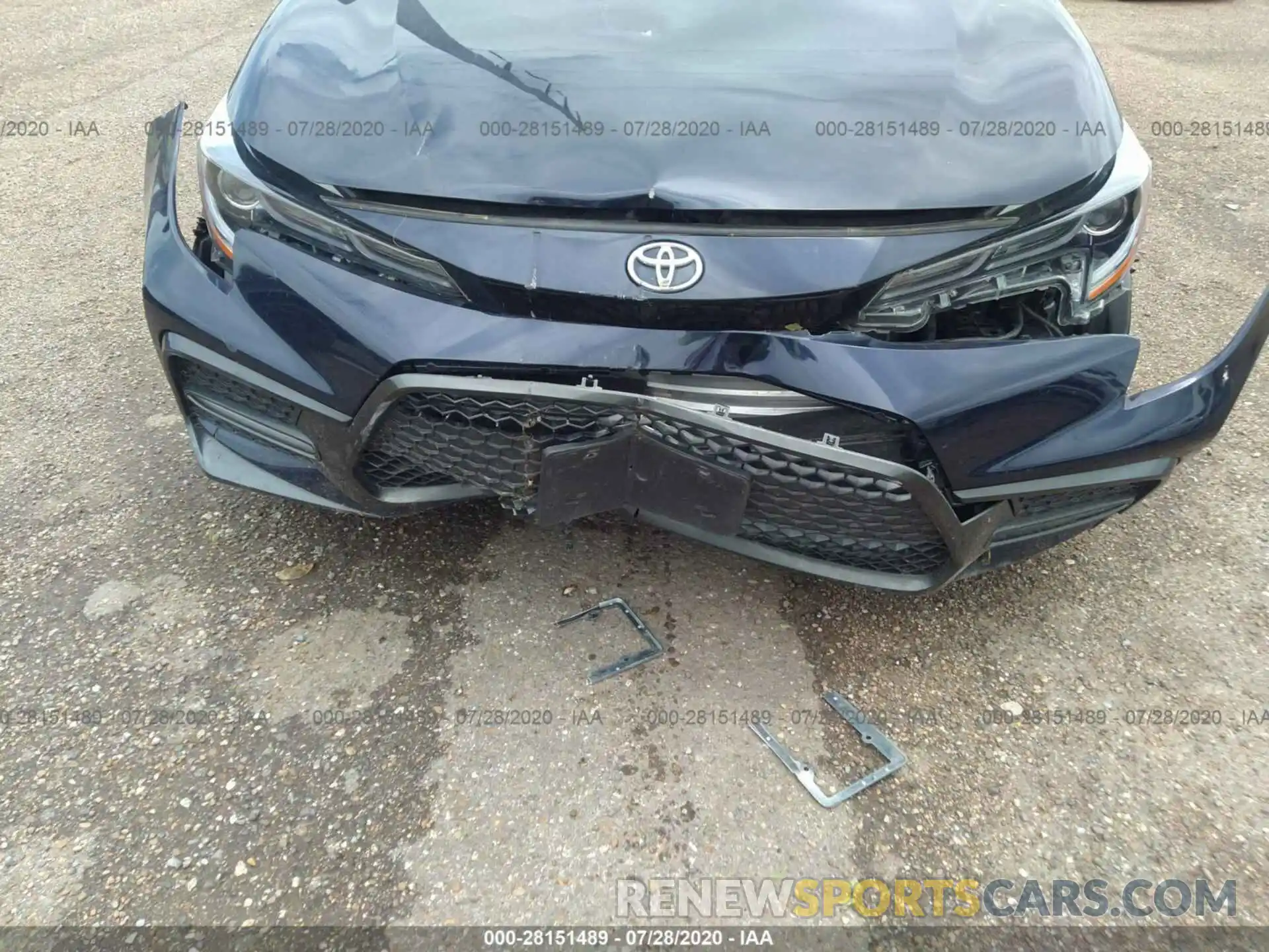 6 Photograph of a damaged car 5YFP4RCE9LP027531 TOYOTA COROLLA 2020