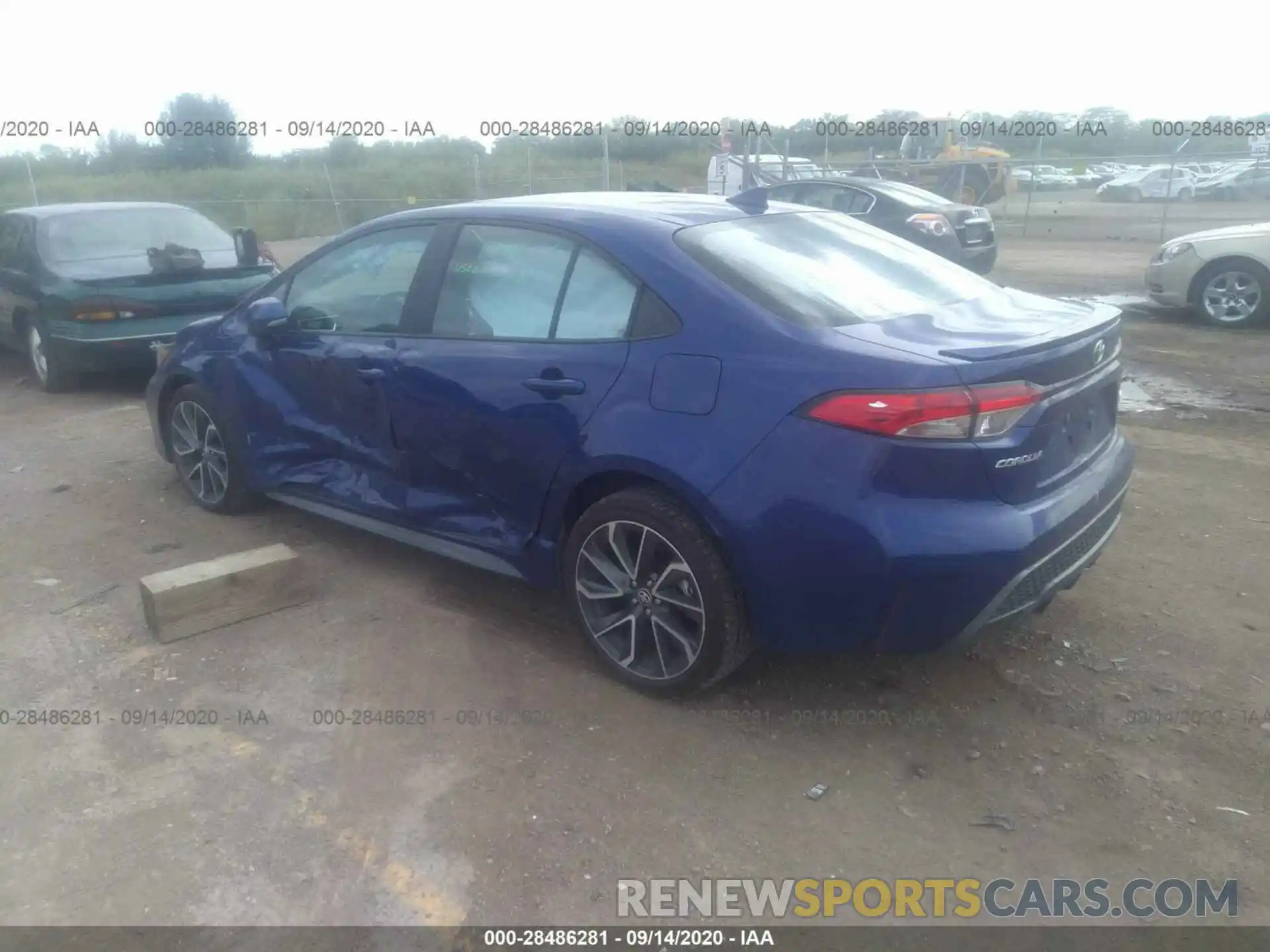 3 Photograph of a damaged car 5YFP4RCE9LP030770 TOYOTA COROLLA 2020