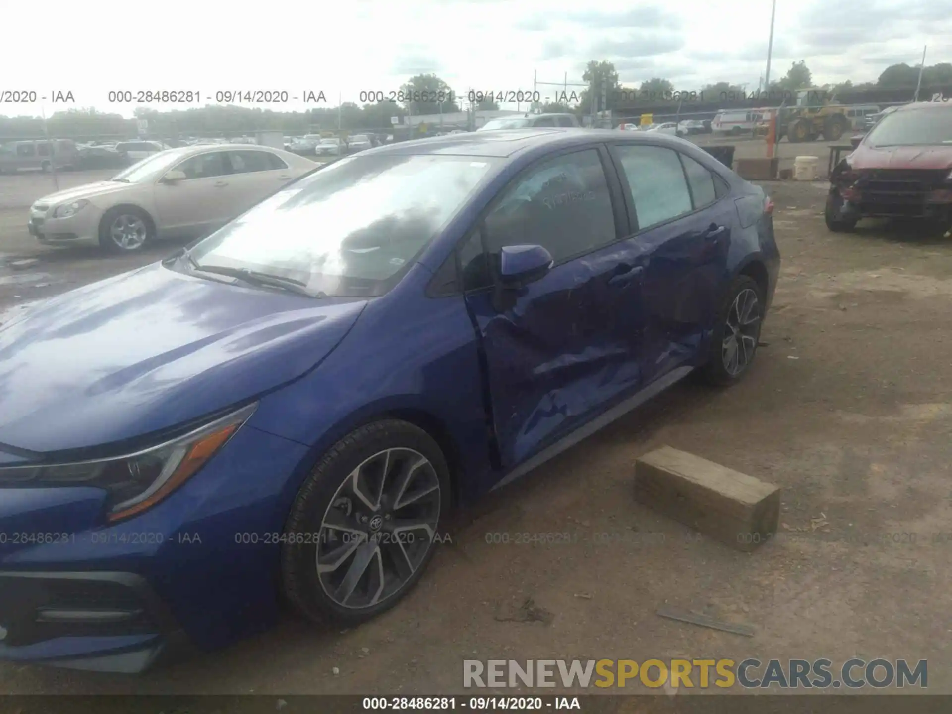 6 Photograph of a damaged car 5YFP4RCE9LP030770 TOYOTA COROLLA 2020