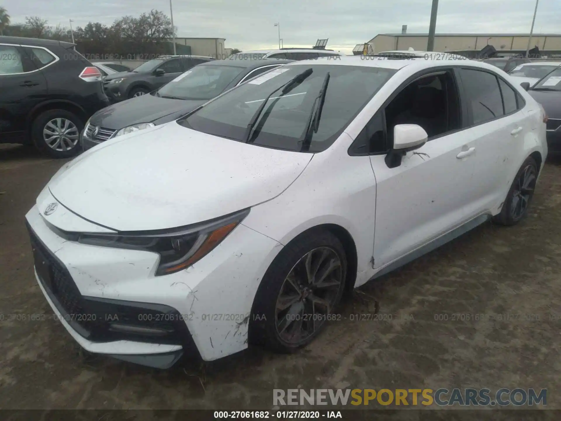 2 Photograph of a damaged car 5YFP4RCE9LP036312 TOYOTA COROLLA 2020