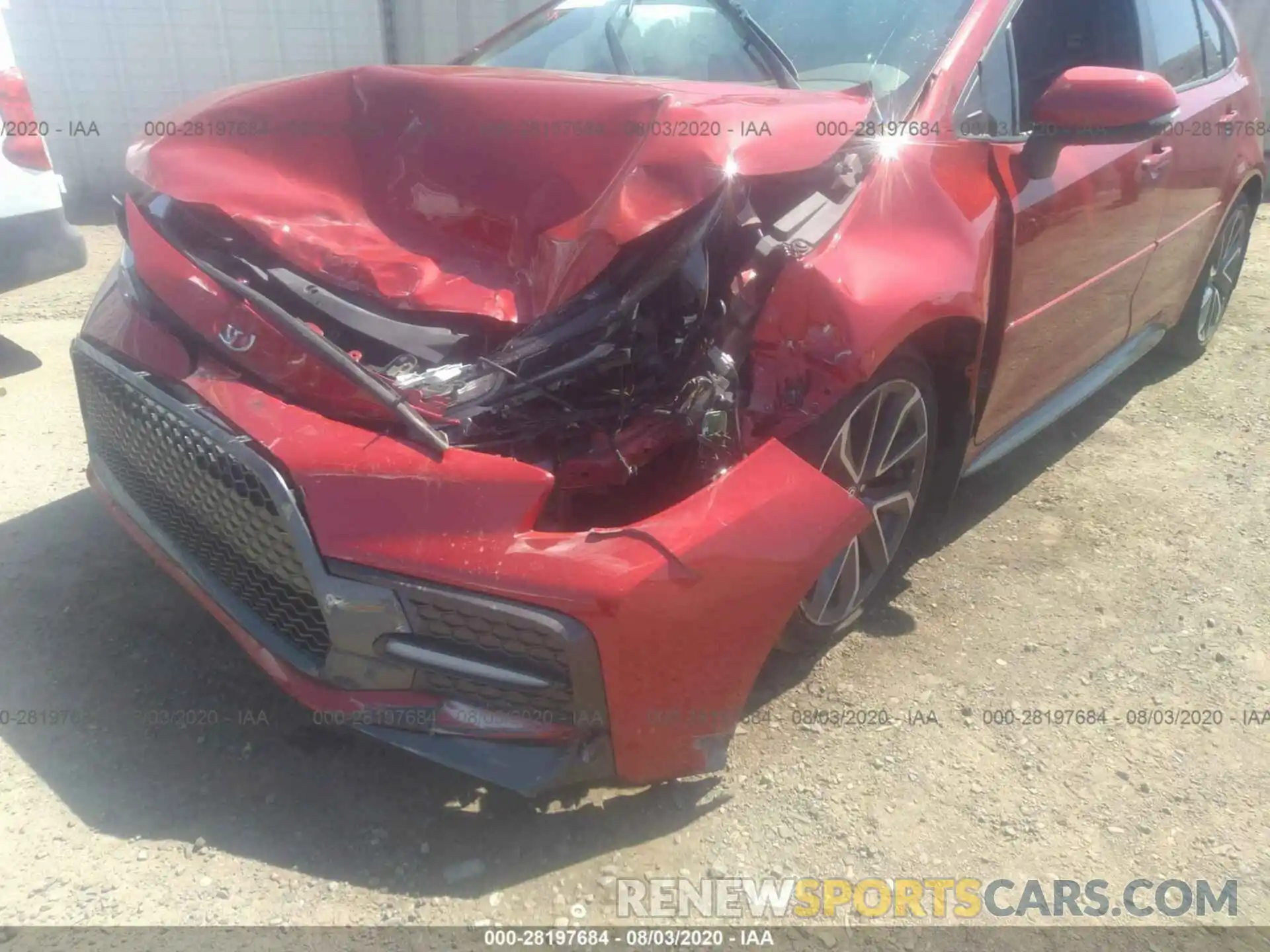 6 Photograph of a damaged car 5YFP4RCE9LP038075 TOYOTA COROLLA 2020