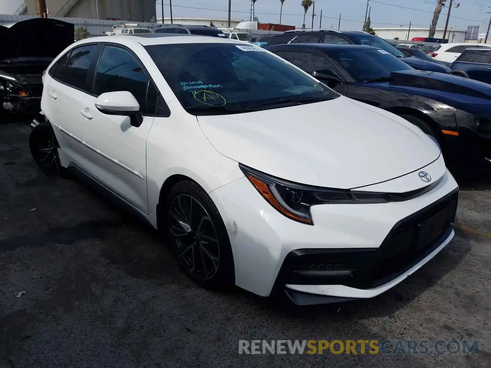 1 Photograph of a damaged car 5YFP4RCE9LP038271 TOYOTA COROLLA 2020