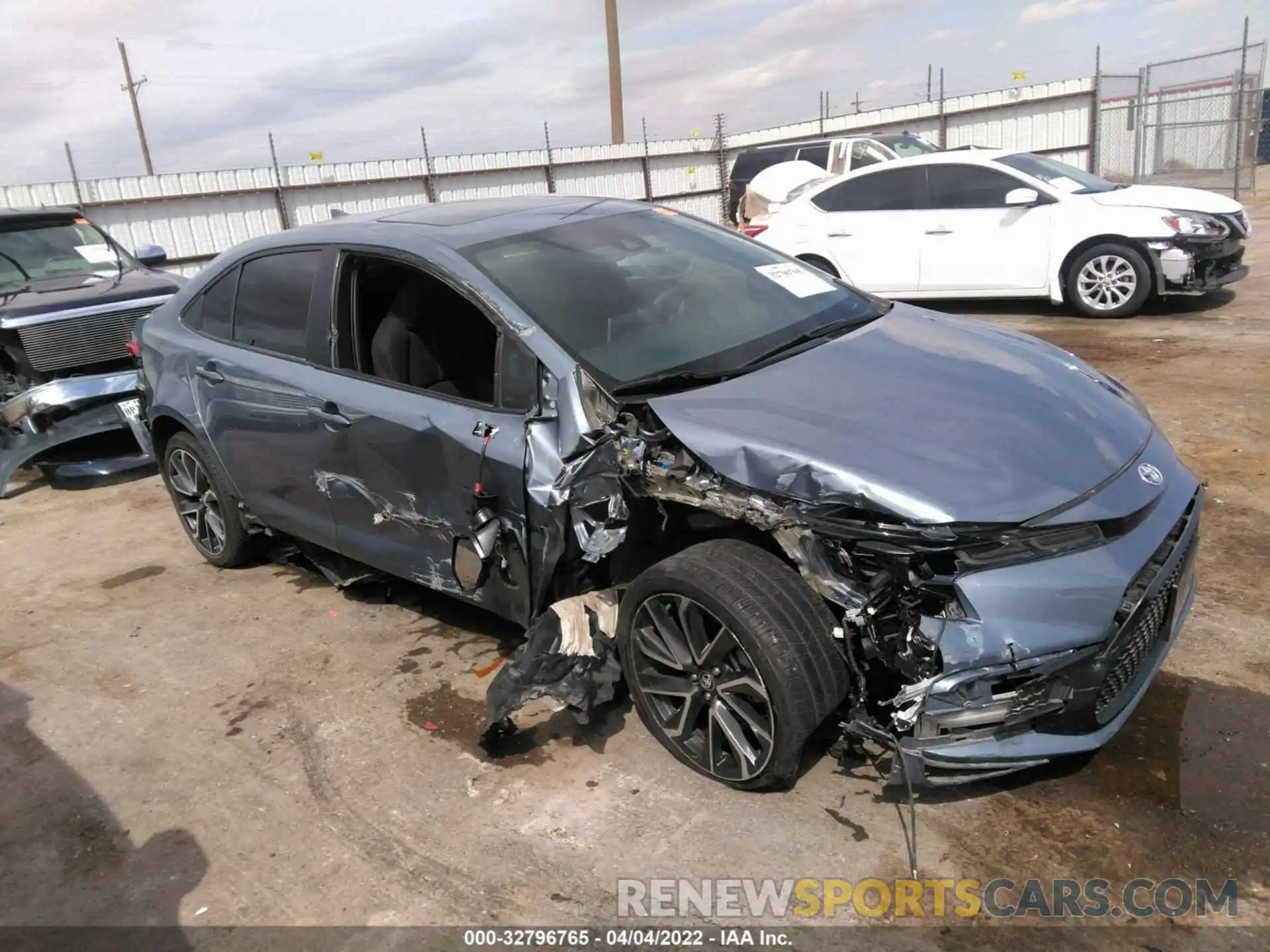 1 Photograph of a damaged car 5YFP4RCE9LP038769 TOYOTA COROLLA 2020