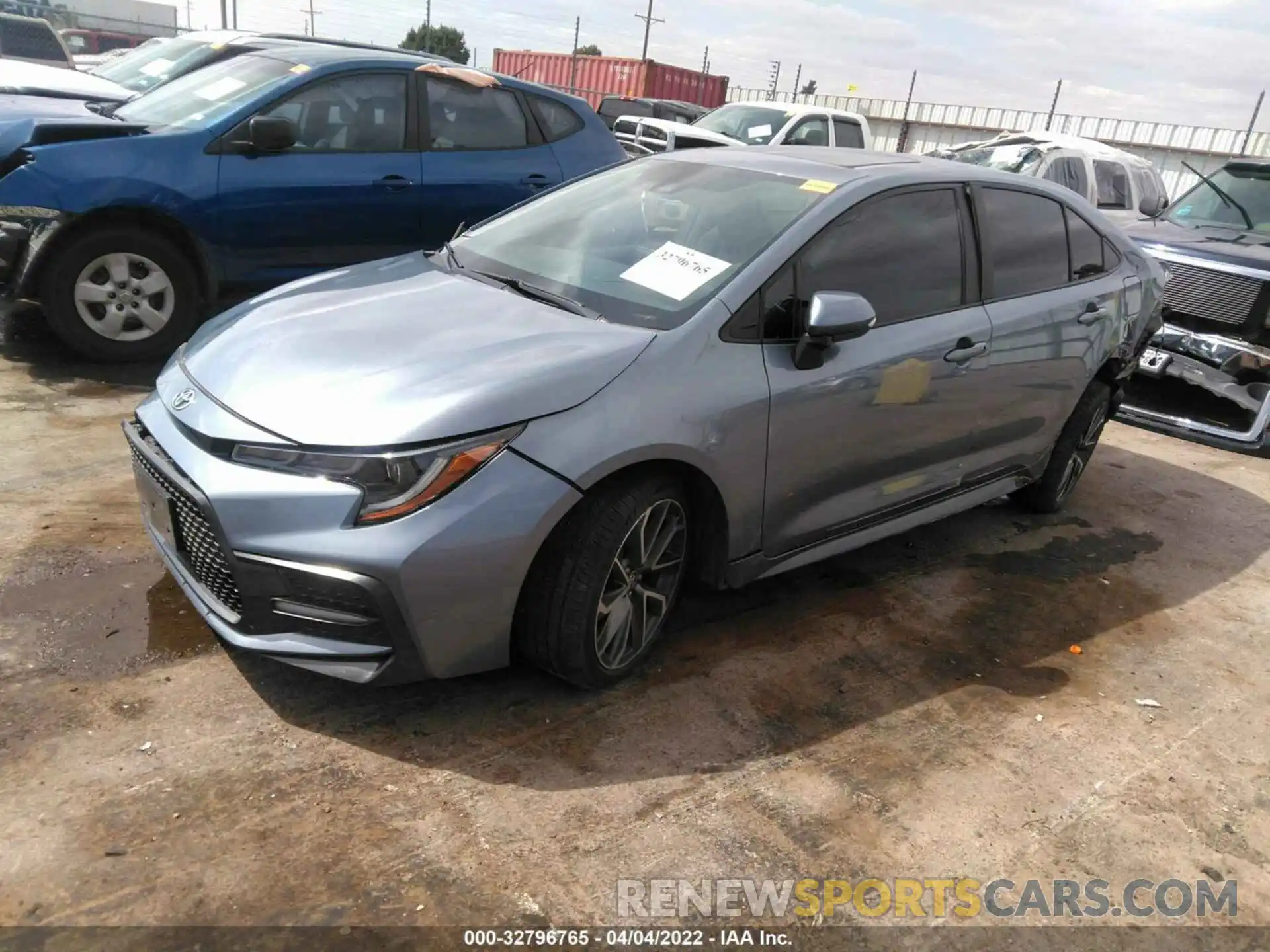 2 Photograph of a damaged car 5YFP4RCE9LP038769 TOYOTA COROLLA 2020