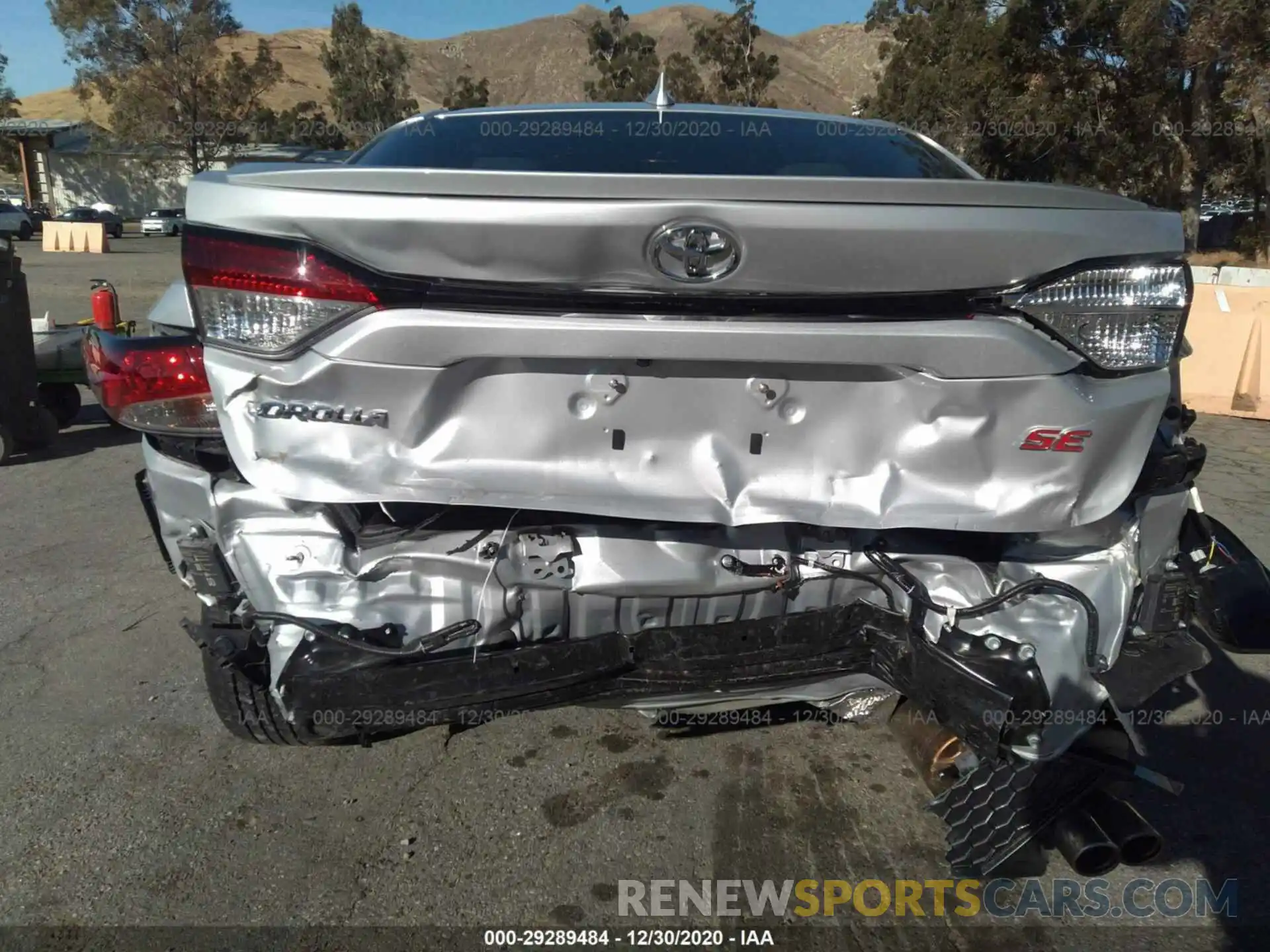 6 Photograph of a damaged car 5YFP4RCE9LP046676 TOYOTA COROLLA 2020