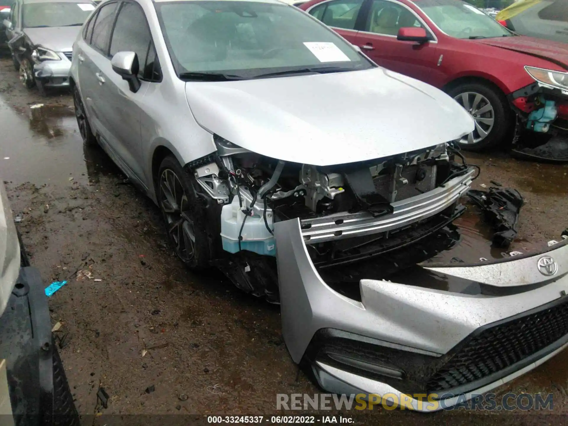 1 Photograph of a damaged car 5YFP4RCE9LP047746 TOYOTA COROLLA 2020