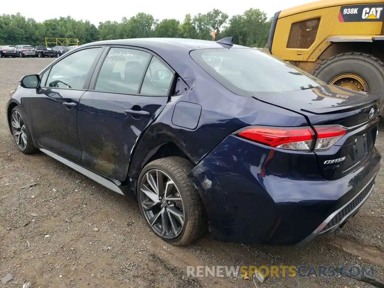 3 Photograph of a damaged car 5YFP4RCE9LP050288 TOYOTA COROLLA 2020