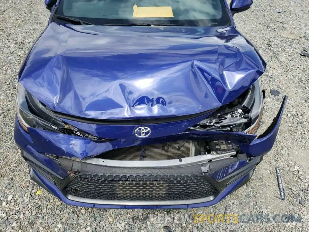 9 Photograph of a damaged car 5YFP4RCE9LP052512 TOYOTA COROLLA 2020