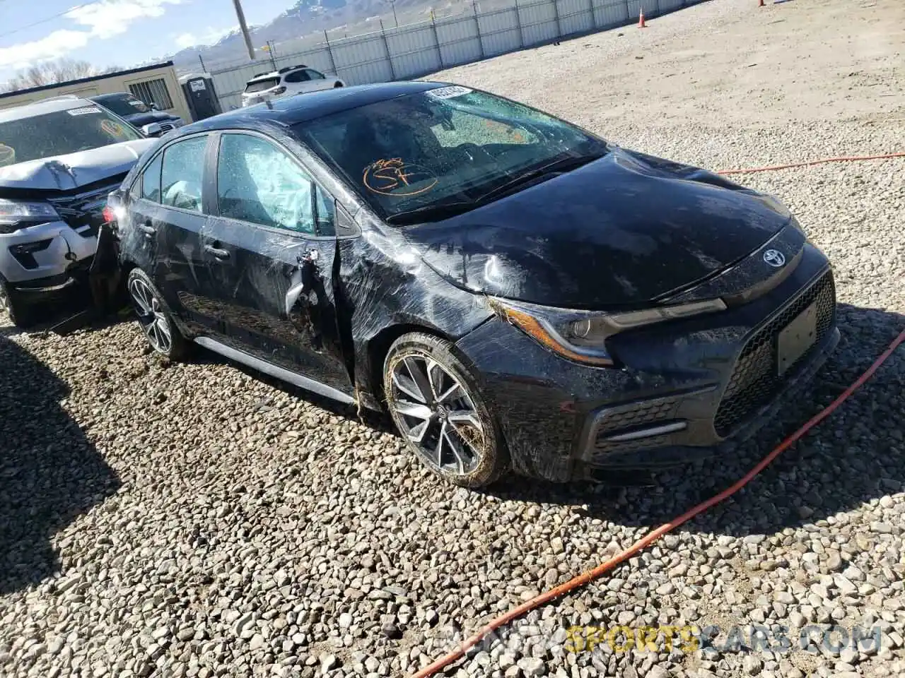 1 Photograph of a damaged car 5YFP4RCEXLP006946 TOYOTA COROLLA 2020