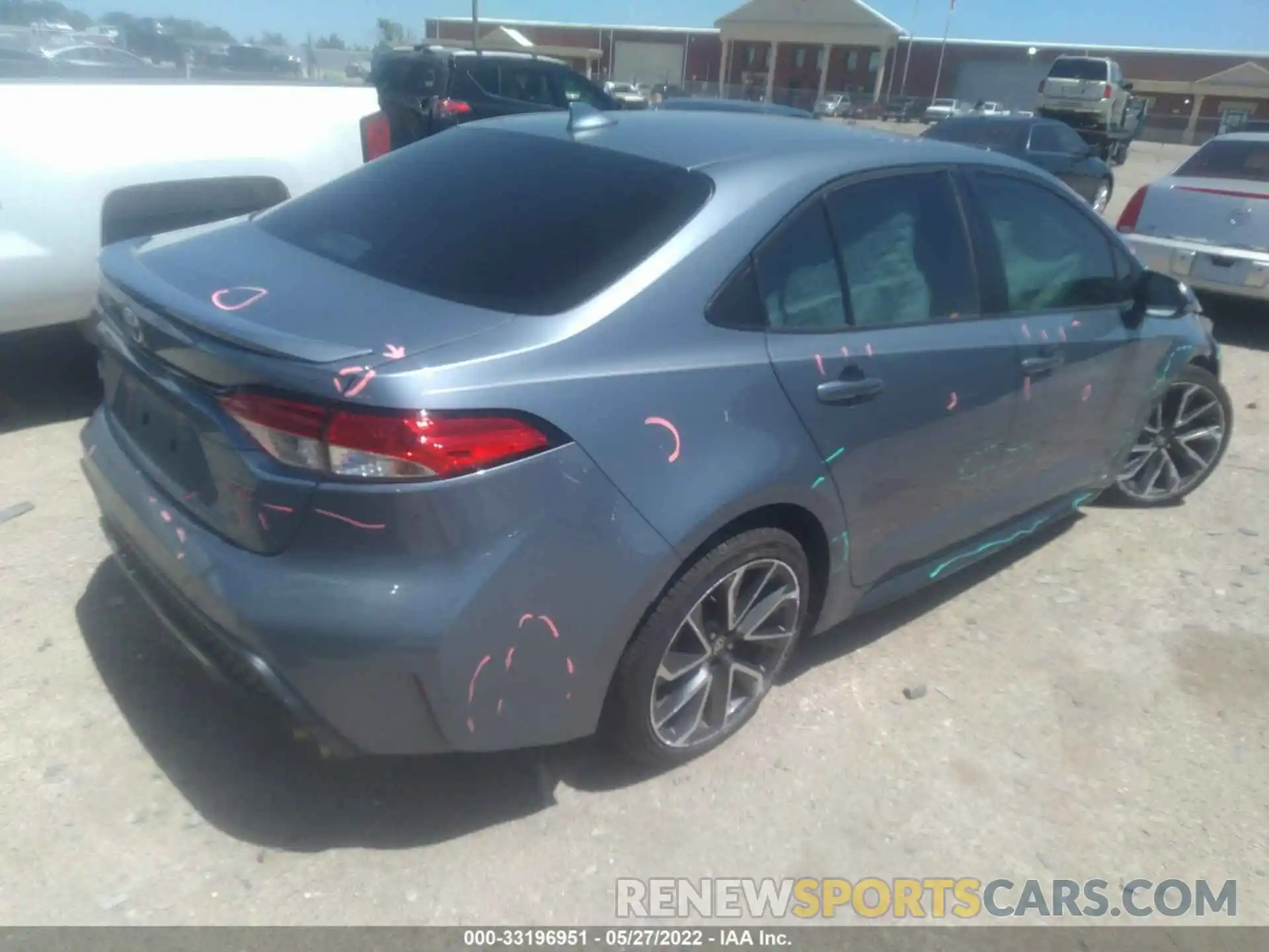 4 Photograph of a damaged car 5YFP4RCEXLP015050 TOYOTA COROLLA 2020