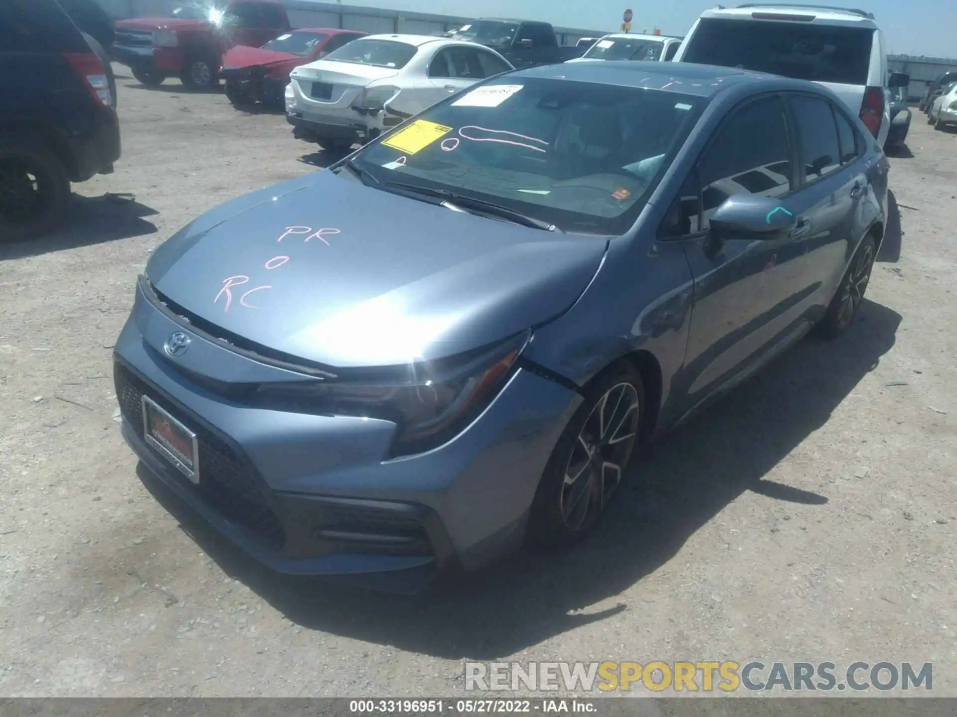 6 Photograph of a damaged car 5YFP4RCEXLP015050 TOYOTA COROLLA 2020