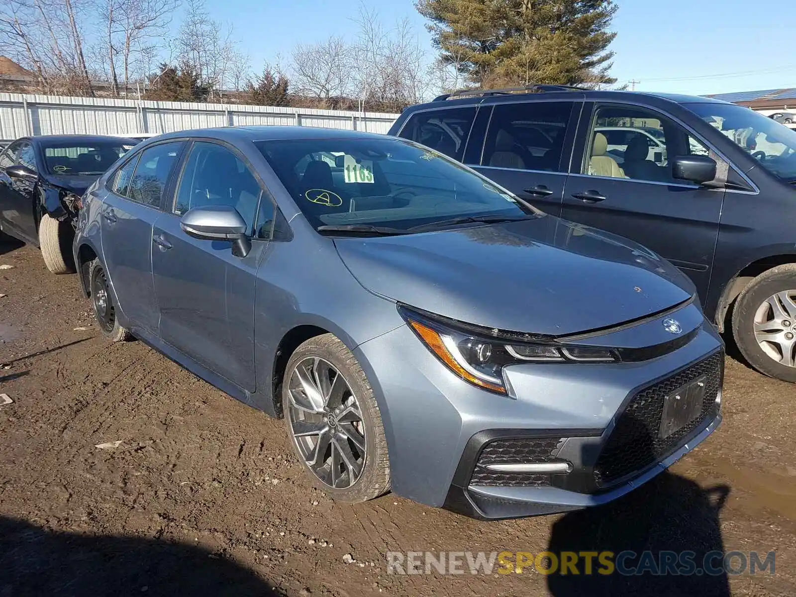 1 Photograph of a damaged car 5YFP4RCEXLP016196 TOYOTA COROLLA 2020