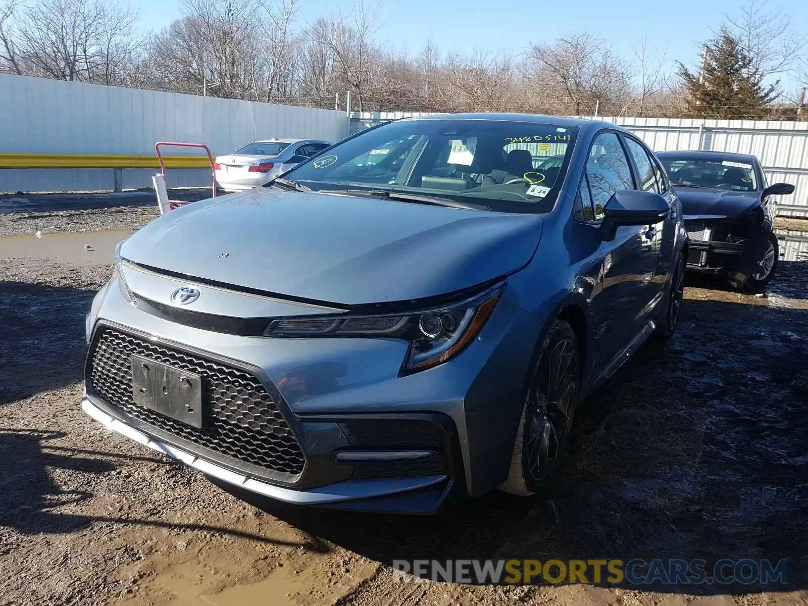 2 Photograph of a damaged car 5YFP4RCEXLP016196 TOYOTA COROLLA 2020