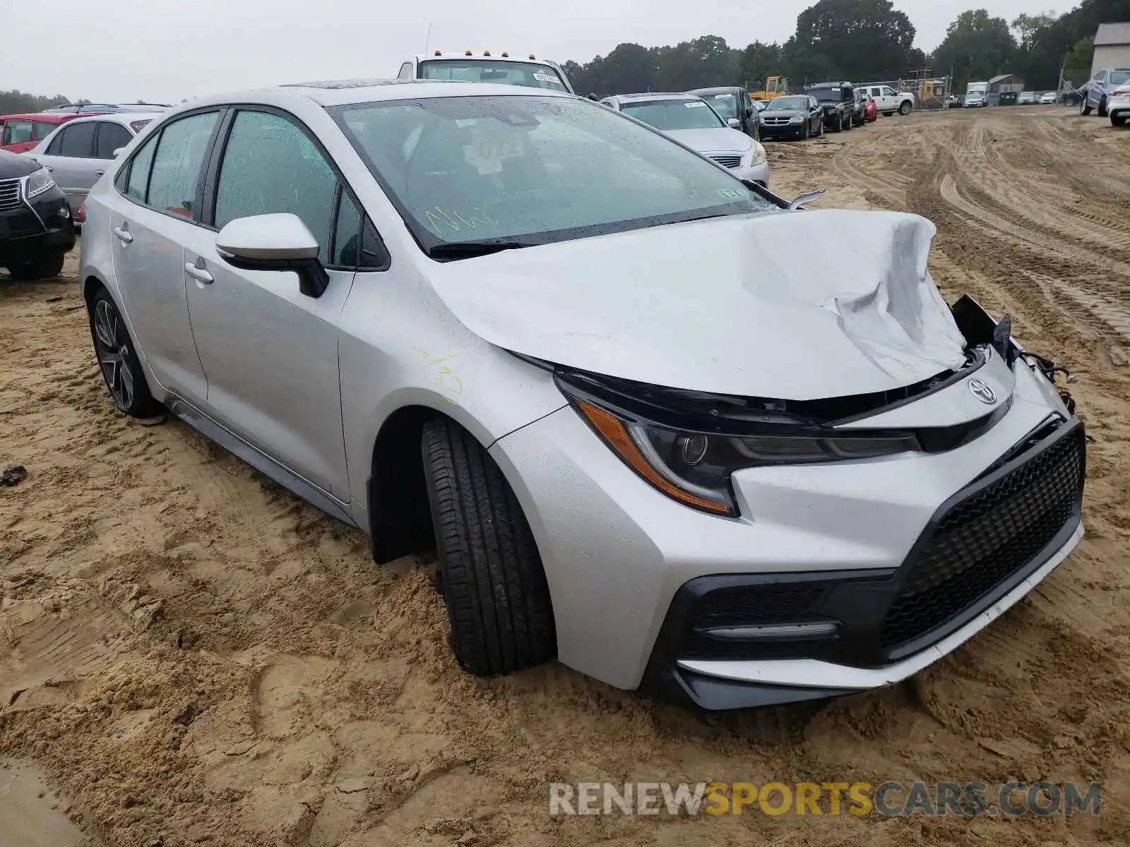 1 Photograph of a damaged car 5YFP4RCEXLP017963 TOYOTA COROLLA 2020