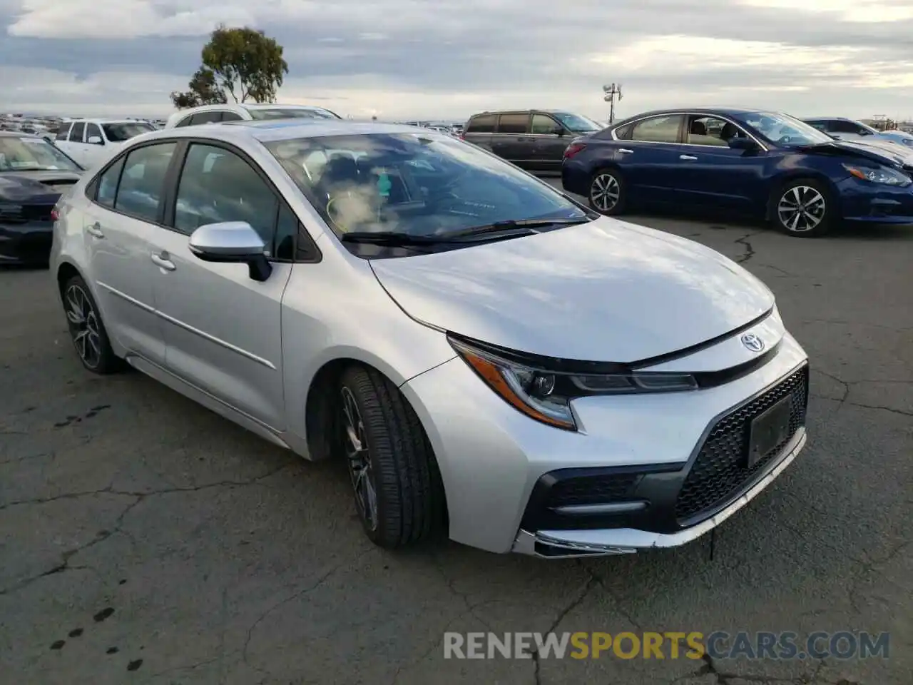 1 Photograph of a damaged car 5YFP4RCEXLP025562 TOYOTA COROLLA 2020