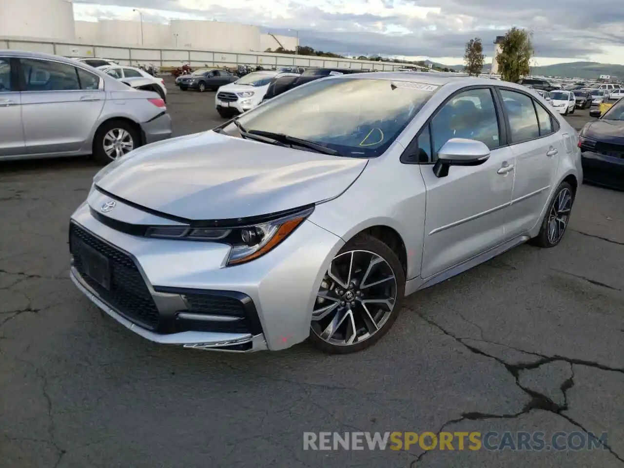 2 Photograph of a damaged car 5YFP4RCEXLP025562 TOYOTA COROLLA 2020