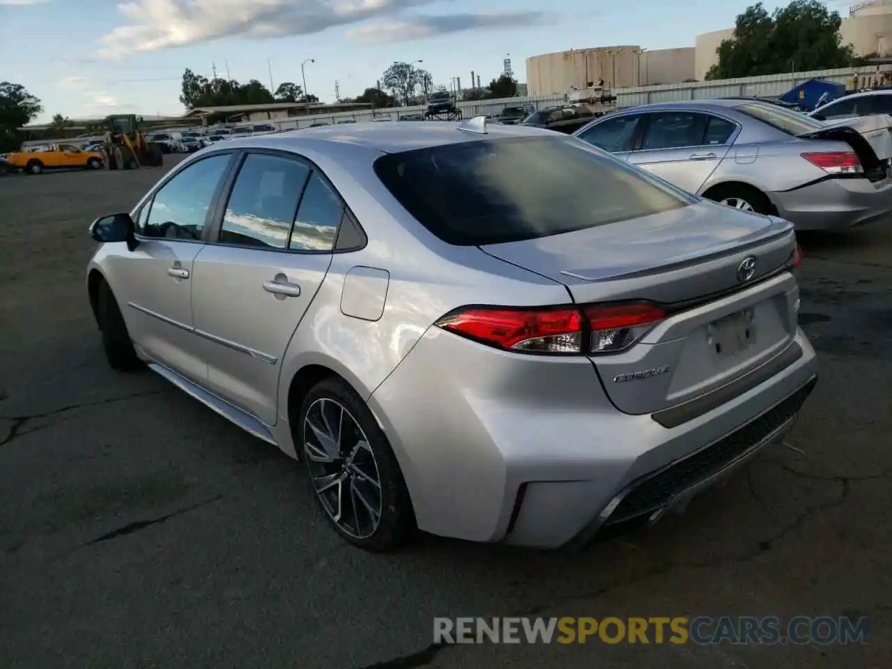 3 Photograph of a damaged car 5YFP4RCEXLP025562 TOYOTA COROLLA 2020