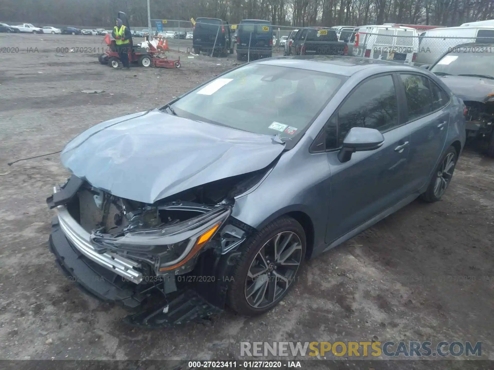 2 Photograph of a damaged car 5YFP4RCEXLP025772 TOYOTA COROLLA 2020