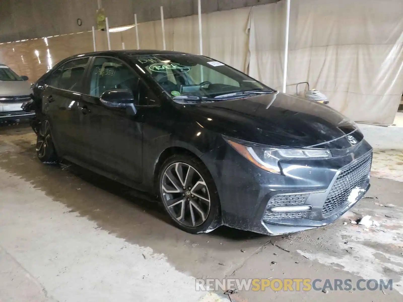 1 Photograph of a damaged car 5YFP4RCEXLP027389 TOYOTA COROLLA 2020