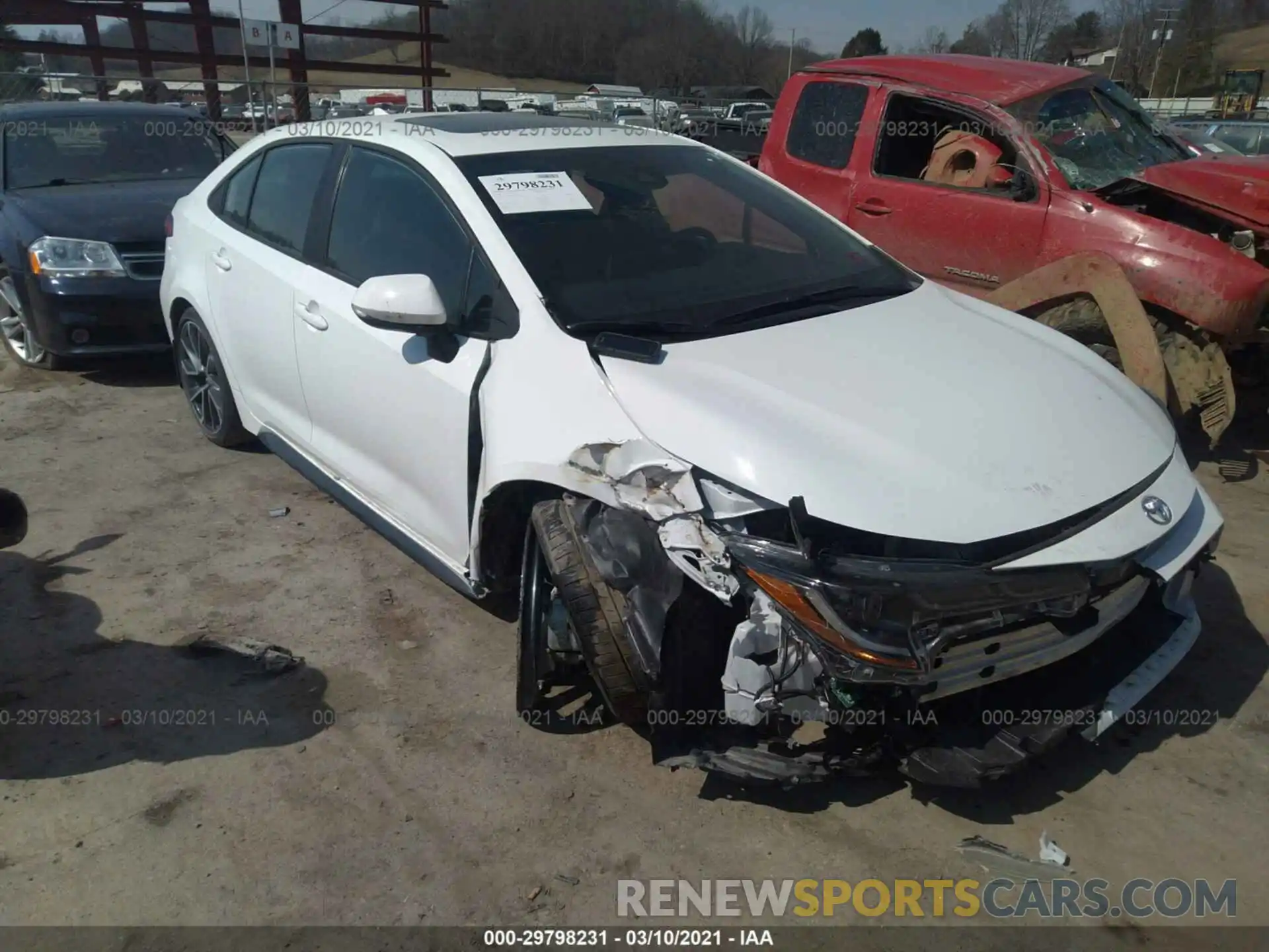 1 Photograph of a damaged car 5YFP4RCEXLP028106 TOYOTA COROLLA 2020