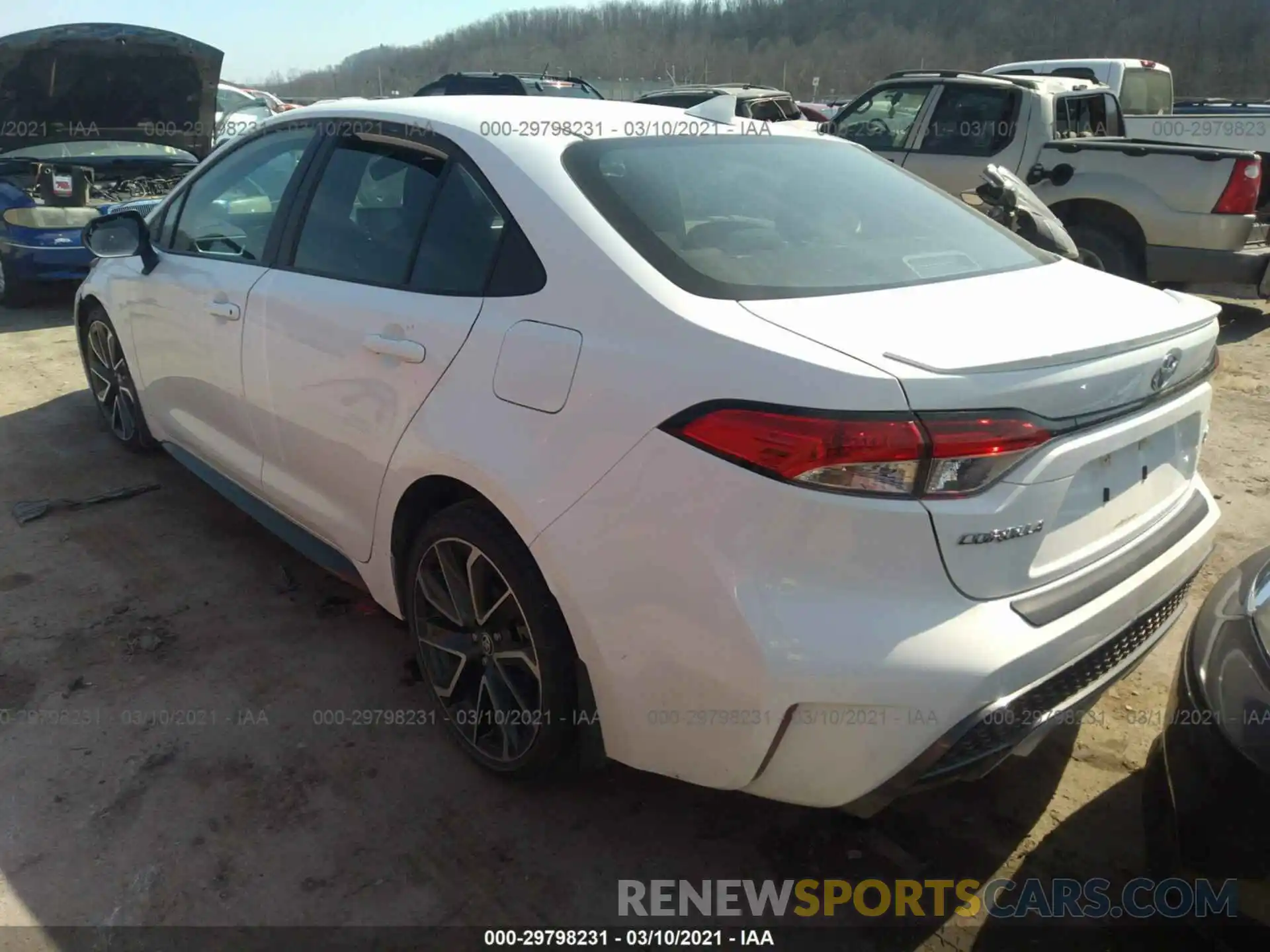 3 Photograph of a damaged car 5YFP4RCEXLP028106 TOYOTA COROLLA 2020