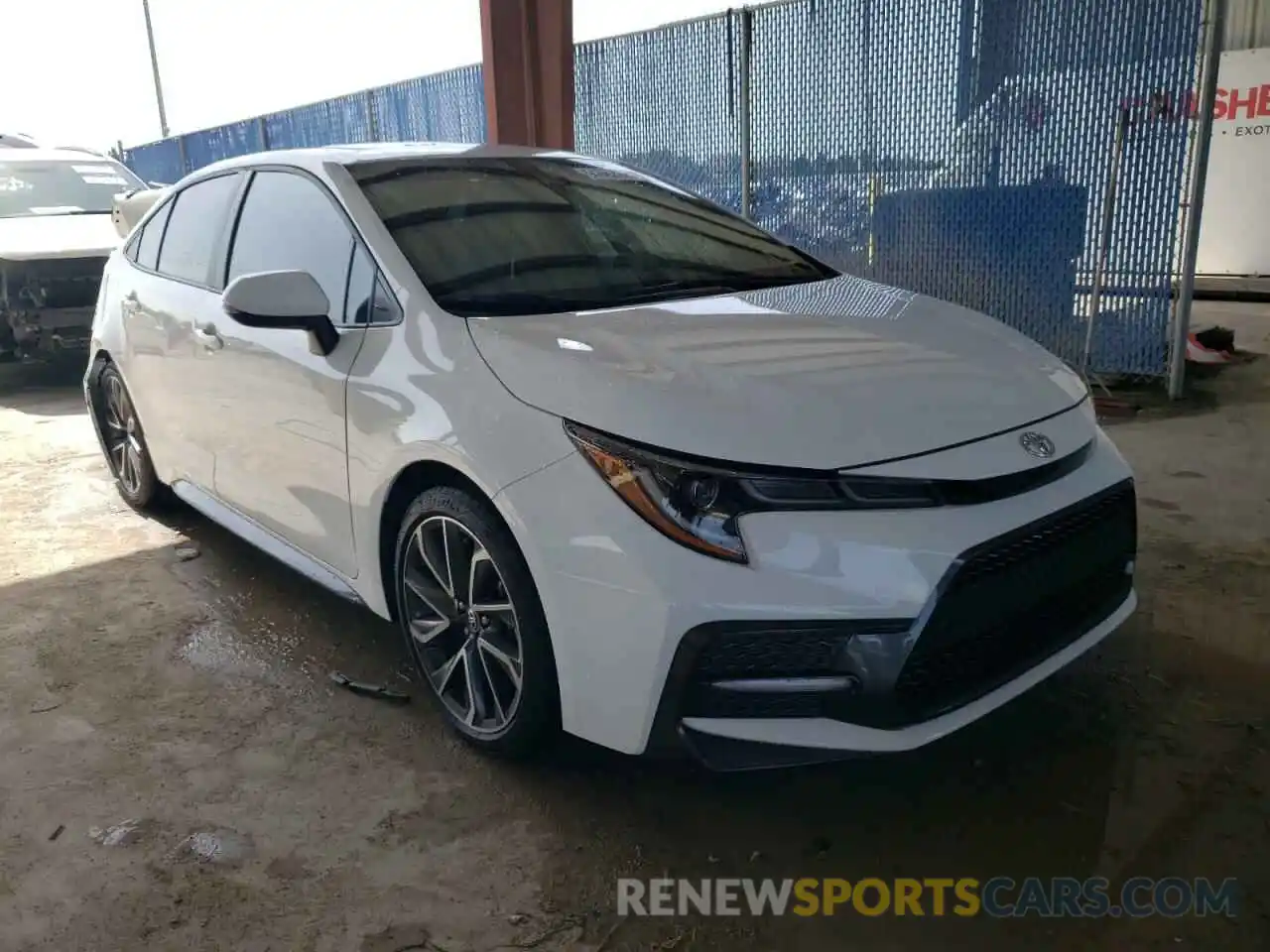 1 Photograph of a damaged car 5YFP4RCEXLP036402 TOYOTA COROLLA 2020