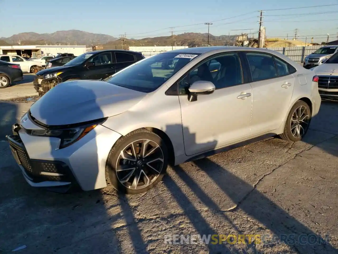 1 Photograph of a damaged car 5YFP4RCEXLP047559 TOYOTA COROLLA 2020