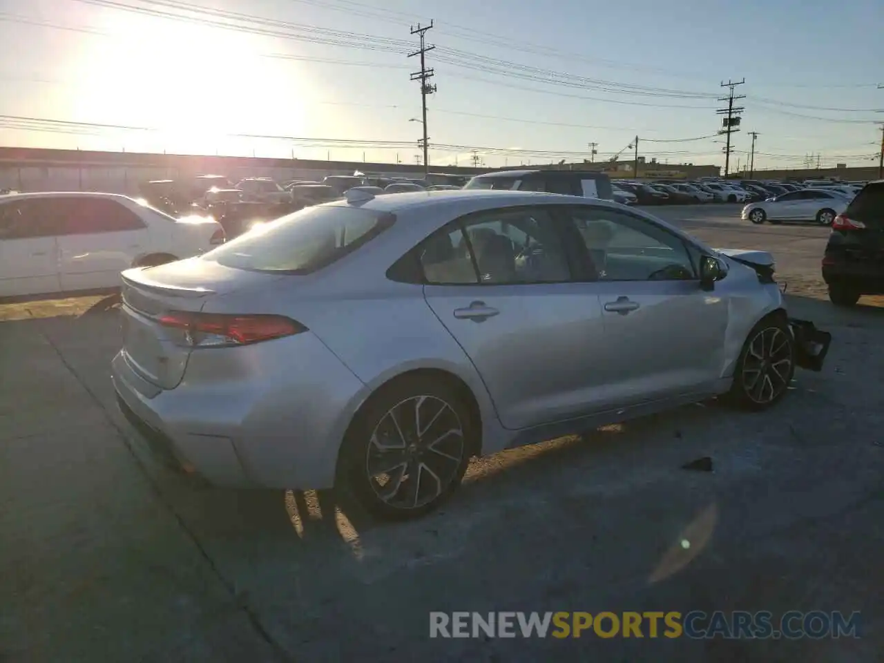 3 Photograph of a damaged car 5YFP4RCEXLP047559 TOYOTA COROLLA 2020