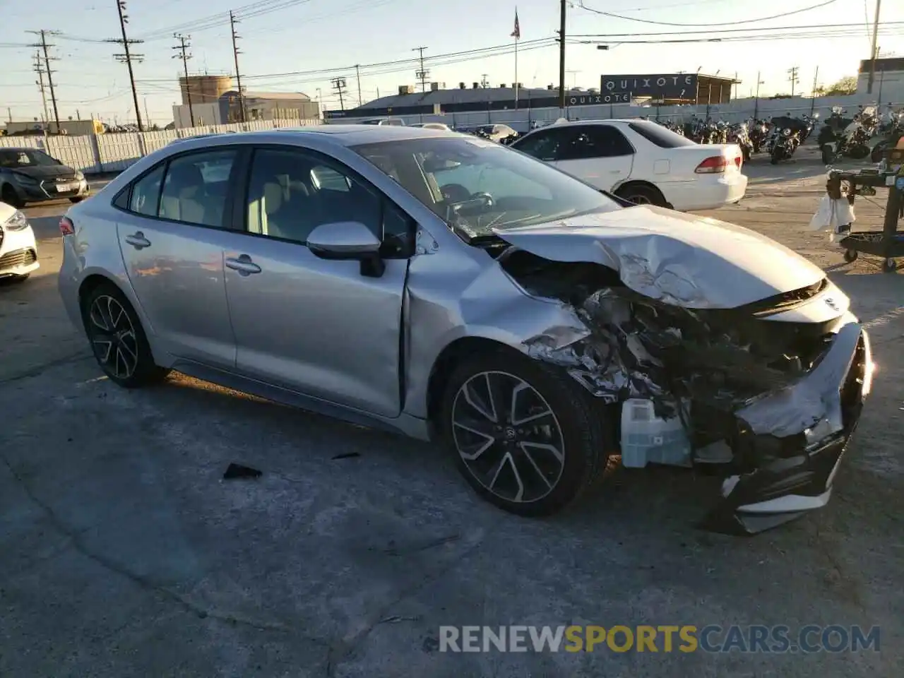 4 Photograph of a damaged car 5YFP4RCEXLP047559 TOYOTA COROLLA 2020