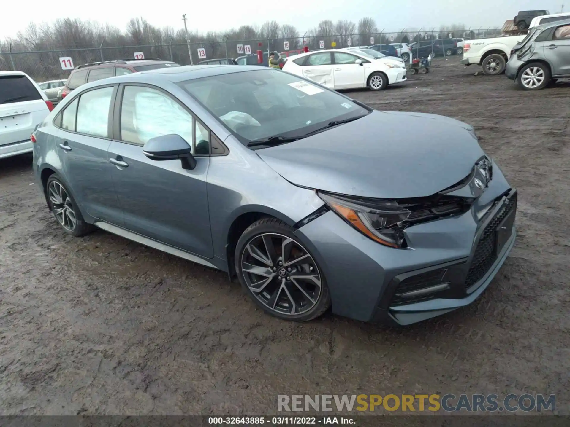 1 Photograph of a damaged car 5YFP4RCEXLP049585 TOYOTA COROLLA 2020