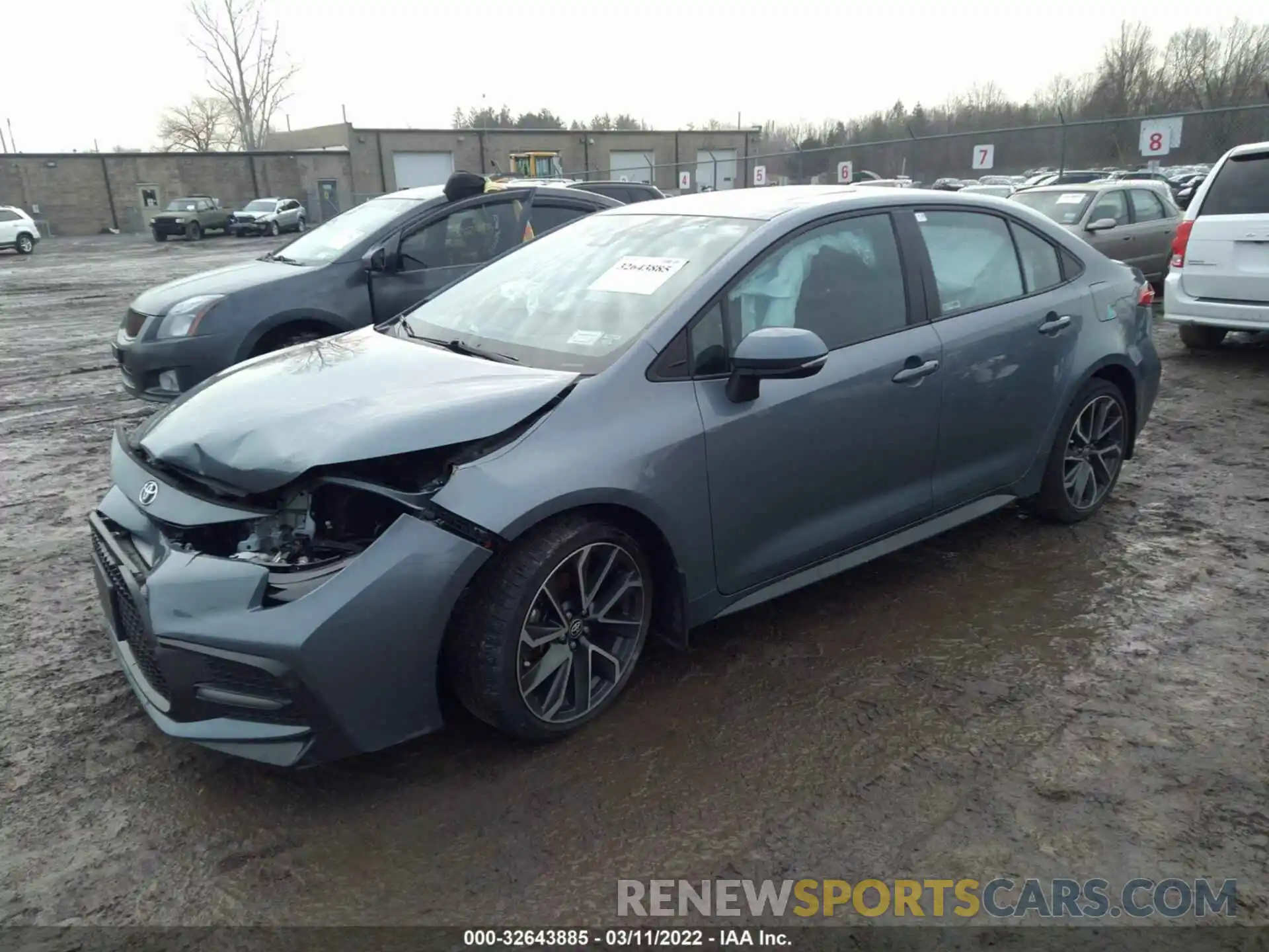 2 Photograph of a damaged car 5YFP4RCEXLP049585 TOYOTA COROLLA 2020