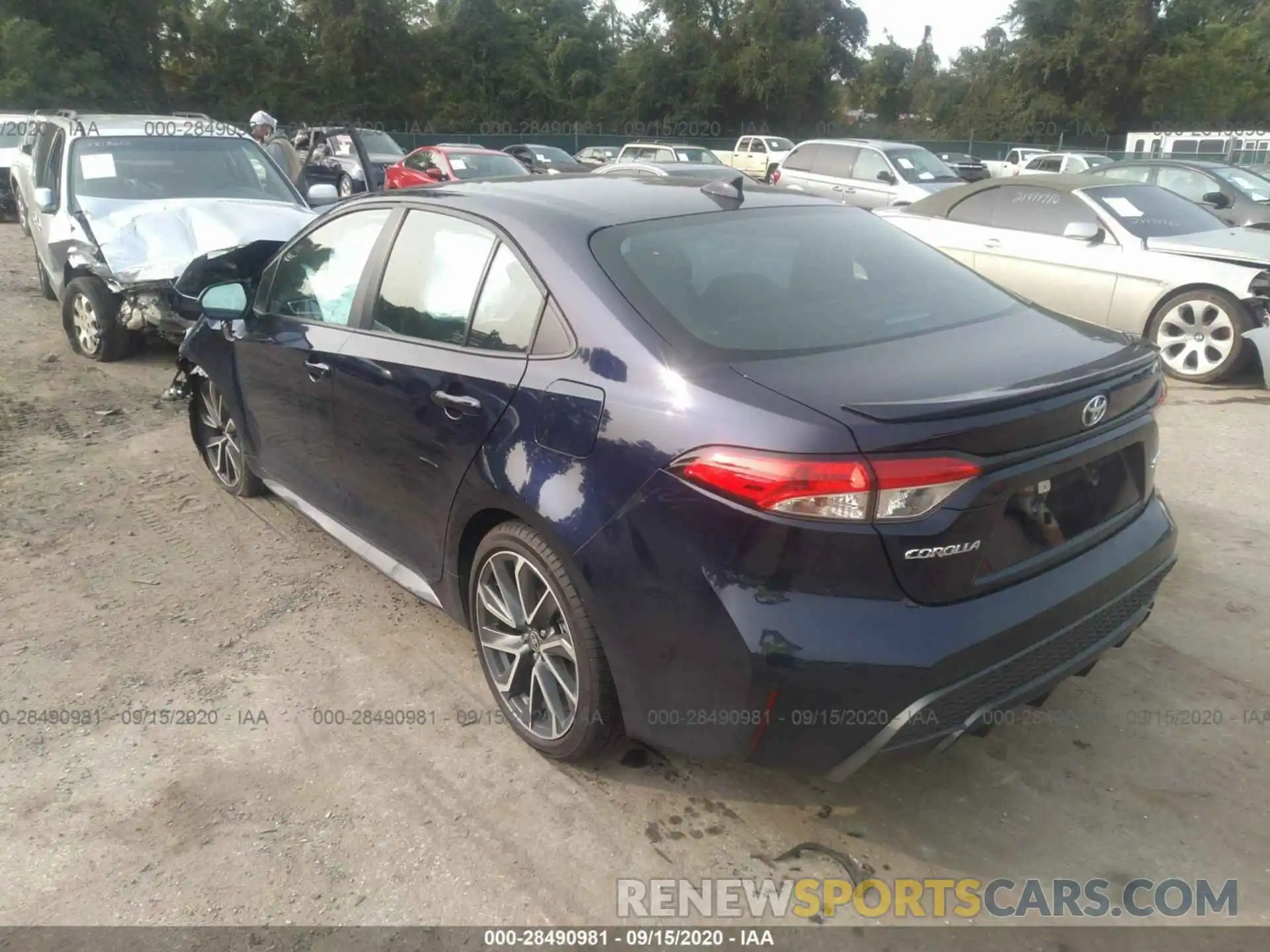 3 Photograph of a damaged car 5YFP4RCEXLP051191 TOYOTA COROLLA 2020