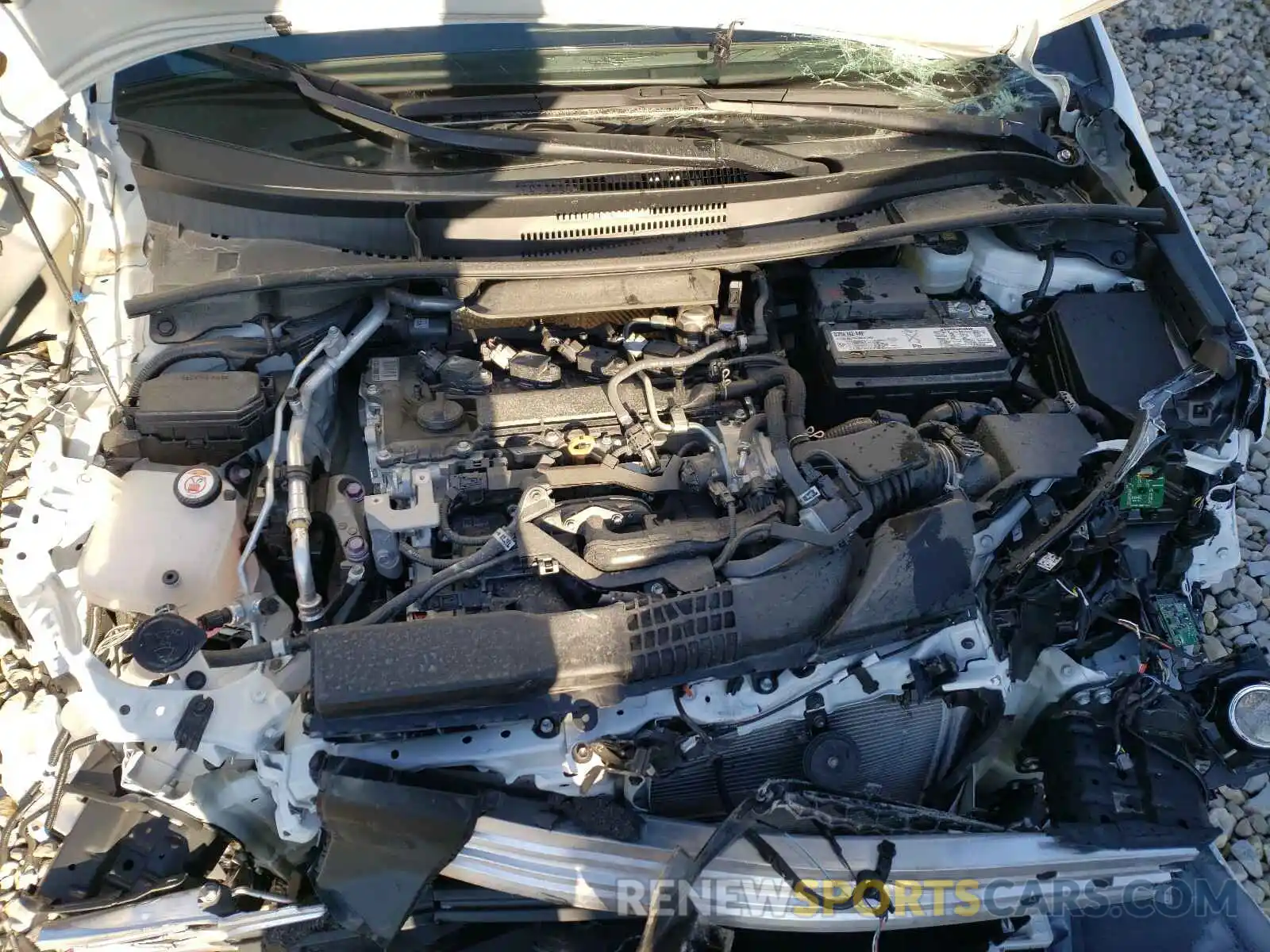 7 Photograph of a damaged car 5YFS4RCE0LP008313 TOYOTA COROLLA 2020