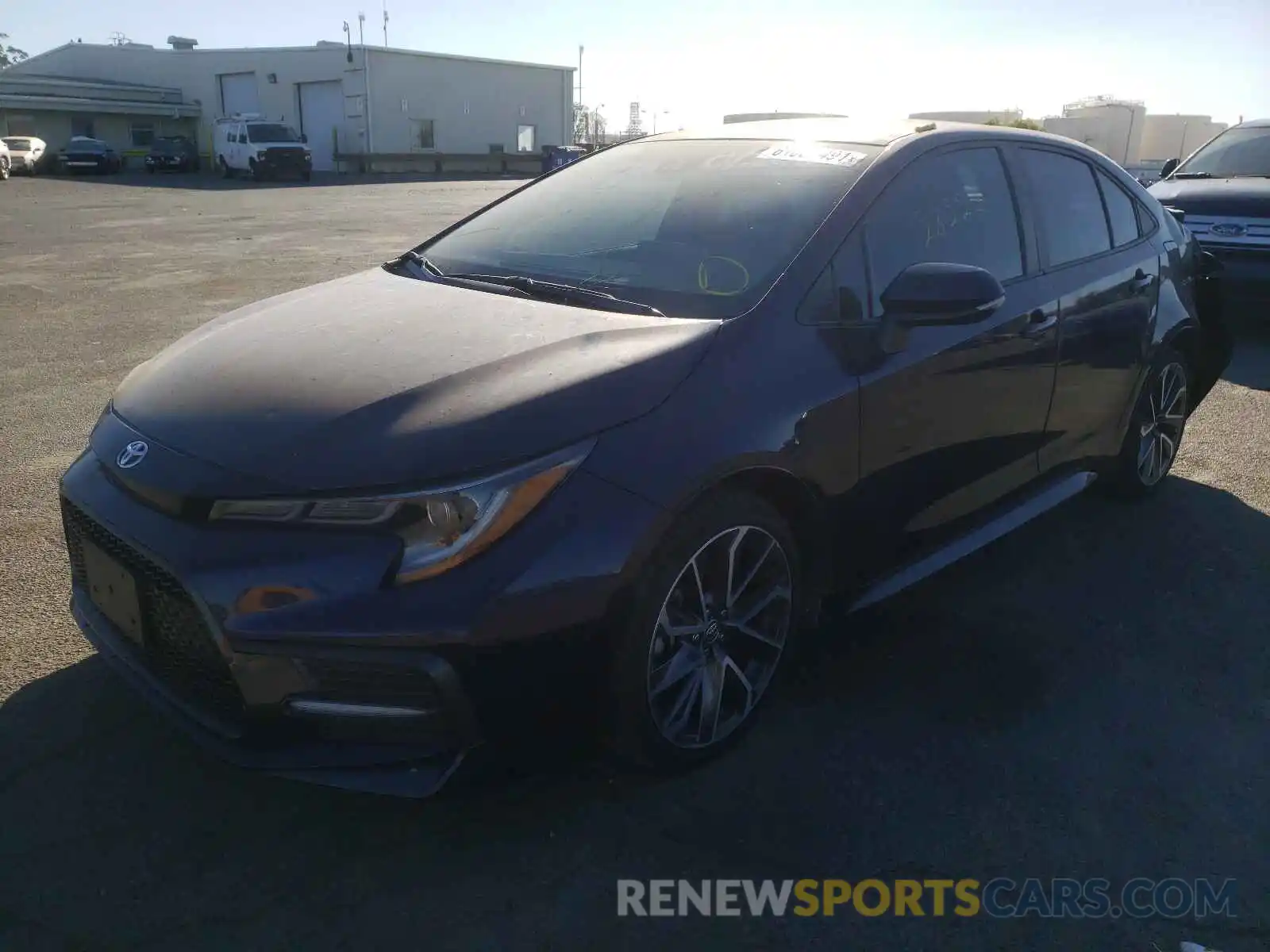 2 Photograph of a damaged car 5YFS4RCE0LP012068 TOYOTA COROLLA 2020