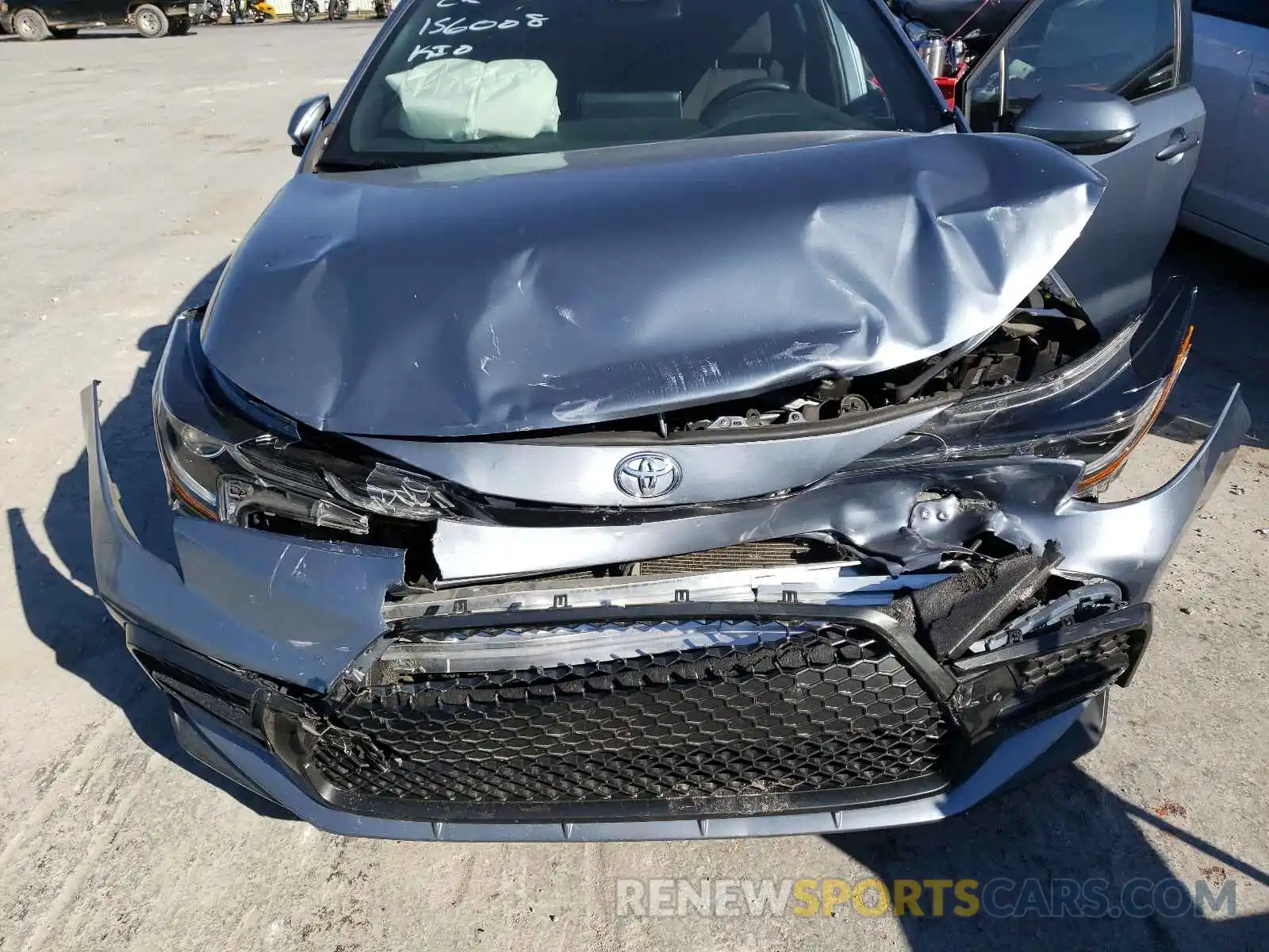 9 Photograph of a damaged car 5YFS4RCE0LP016587 TOYOTA COROLLA 2020