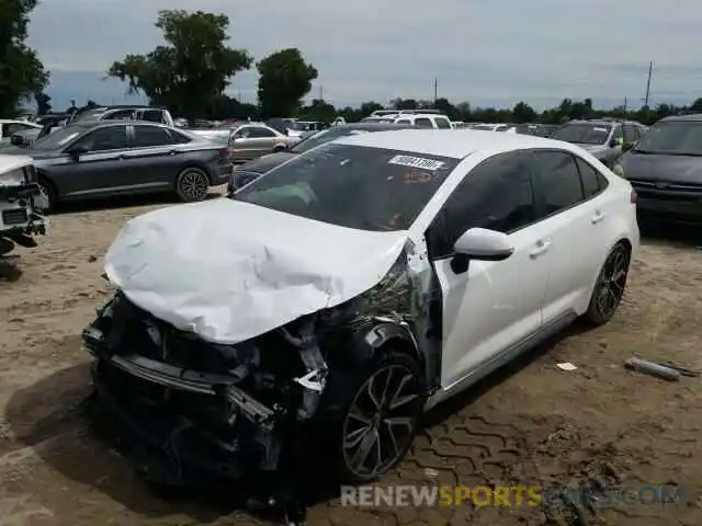 2 Photograph of a damaged car 5YFS4RCE0LP018405 TOYOTA COROLLA 2020