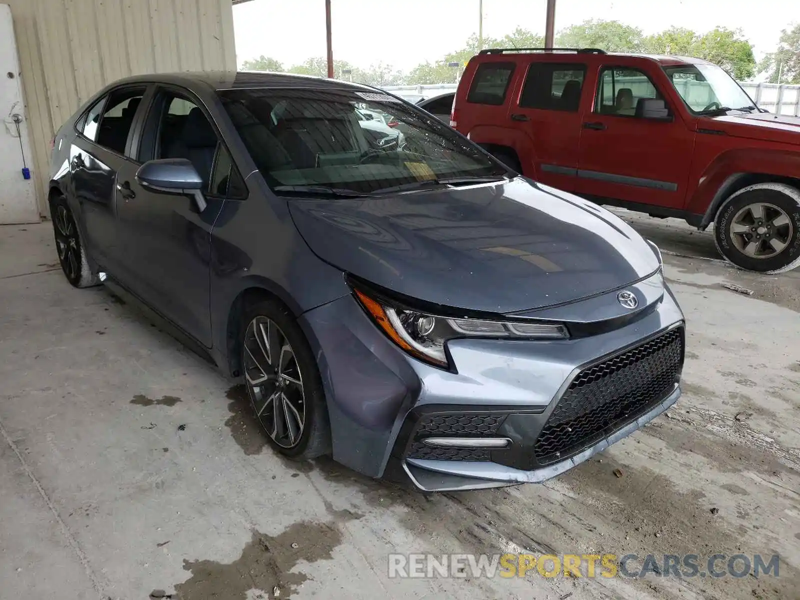 1 Photograph of a damaged car 5YFS4RCE0LP019411 TOYOTA COROLLA 2020