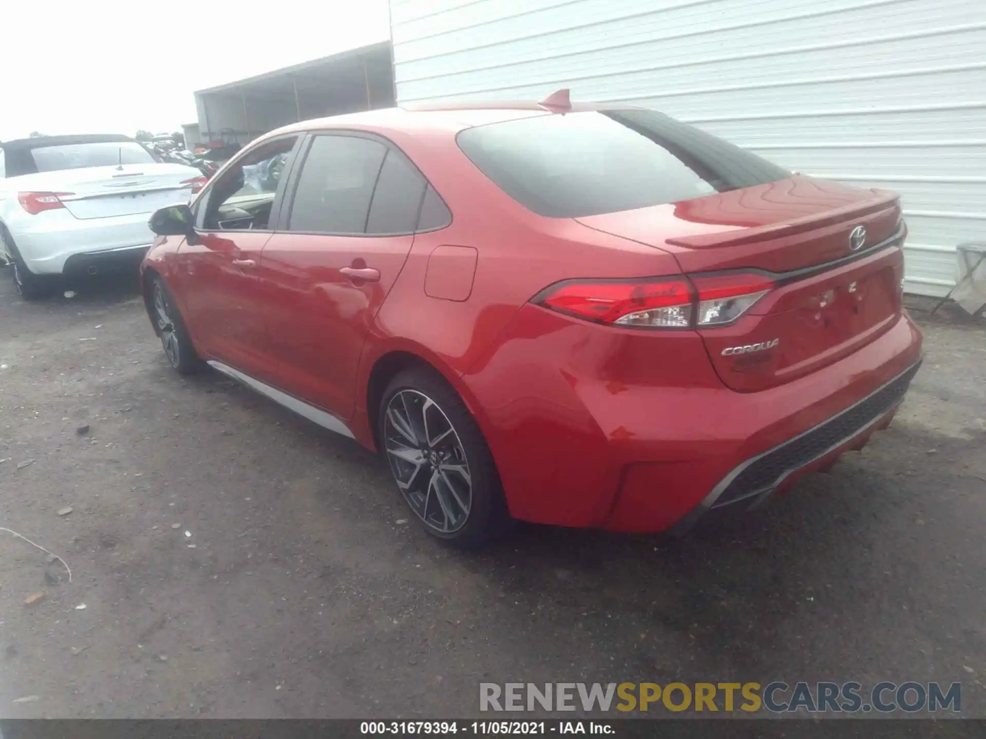 3 Photograph of a damaged car 5YFS4RCE0LP021255 TOYOTA COROLLA 2020